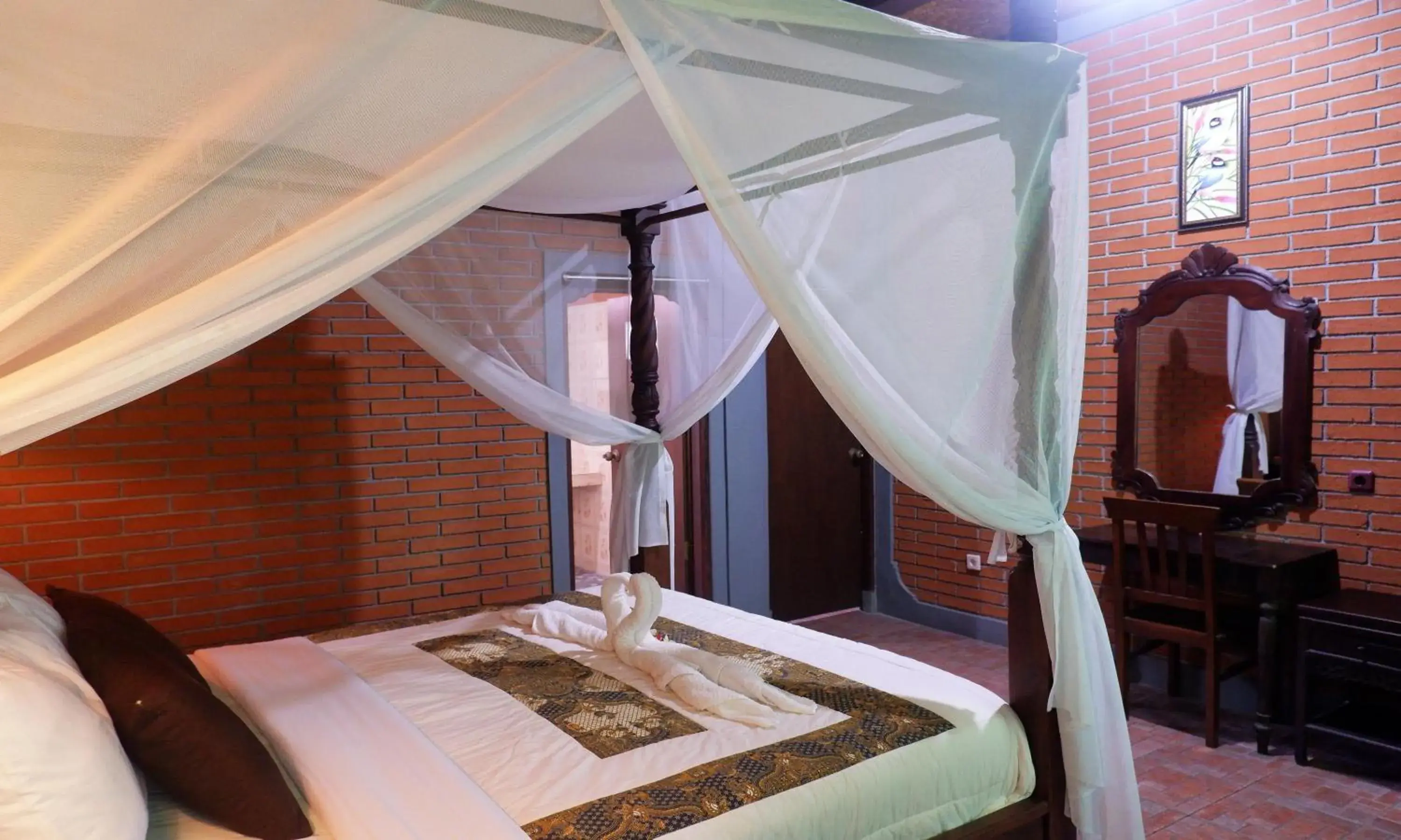 Bed in Danasari Homestay