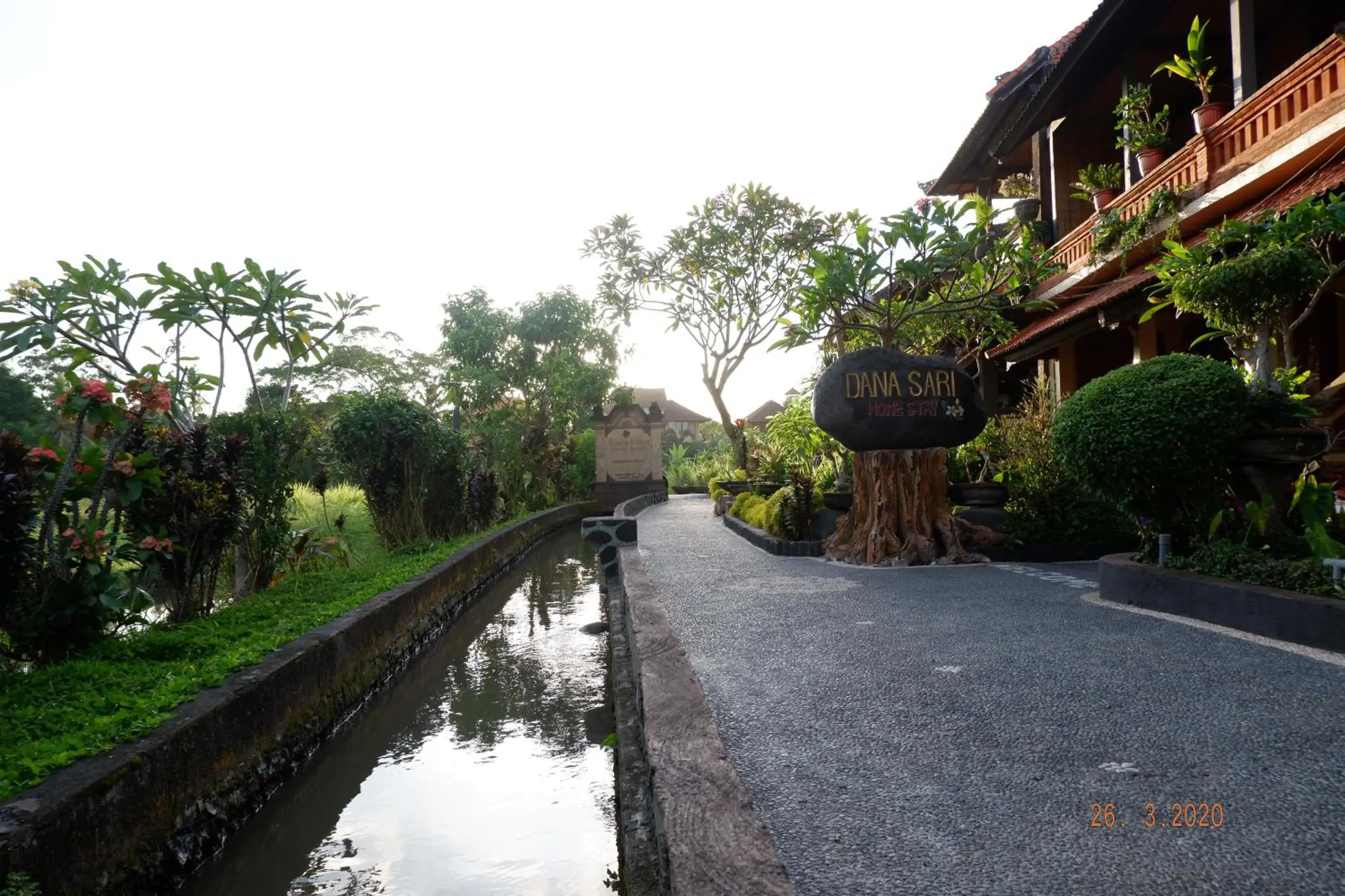 Garden in Danasari Homestay