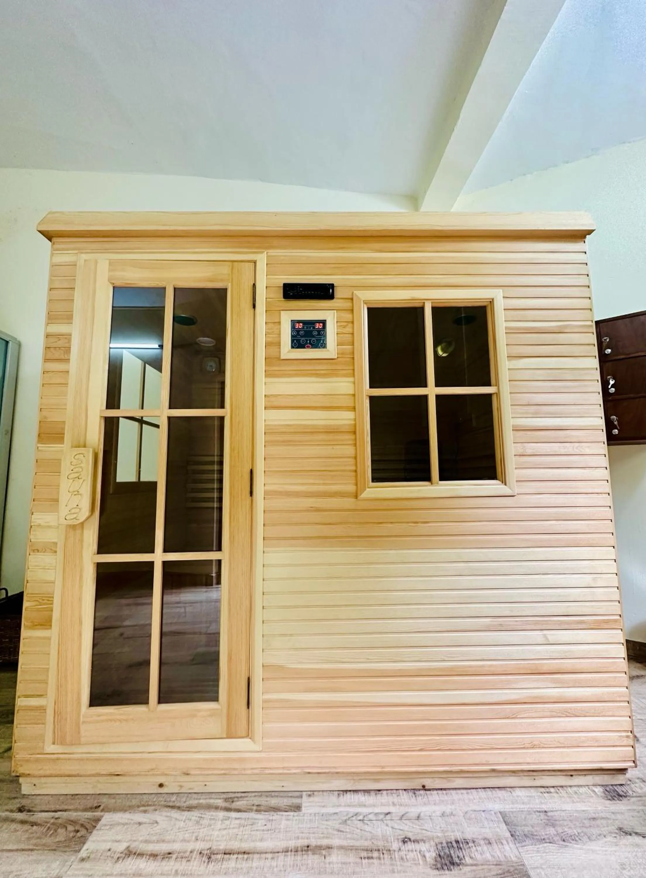 Sauna in Fish Tail Lodge
