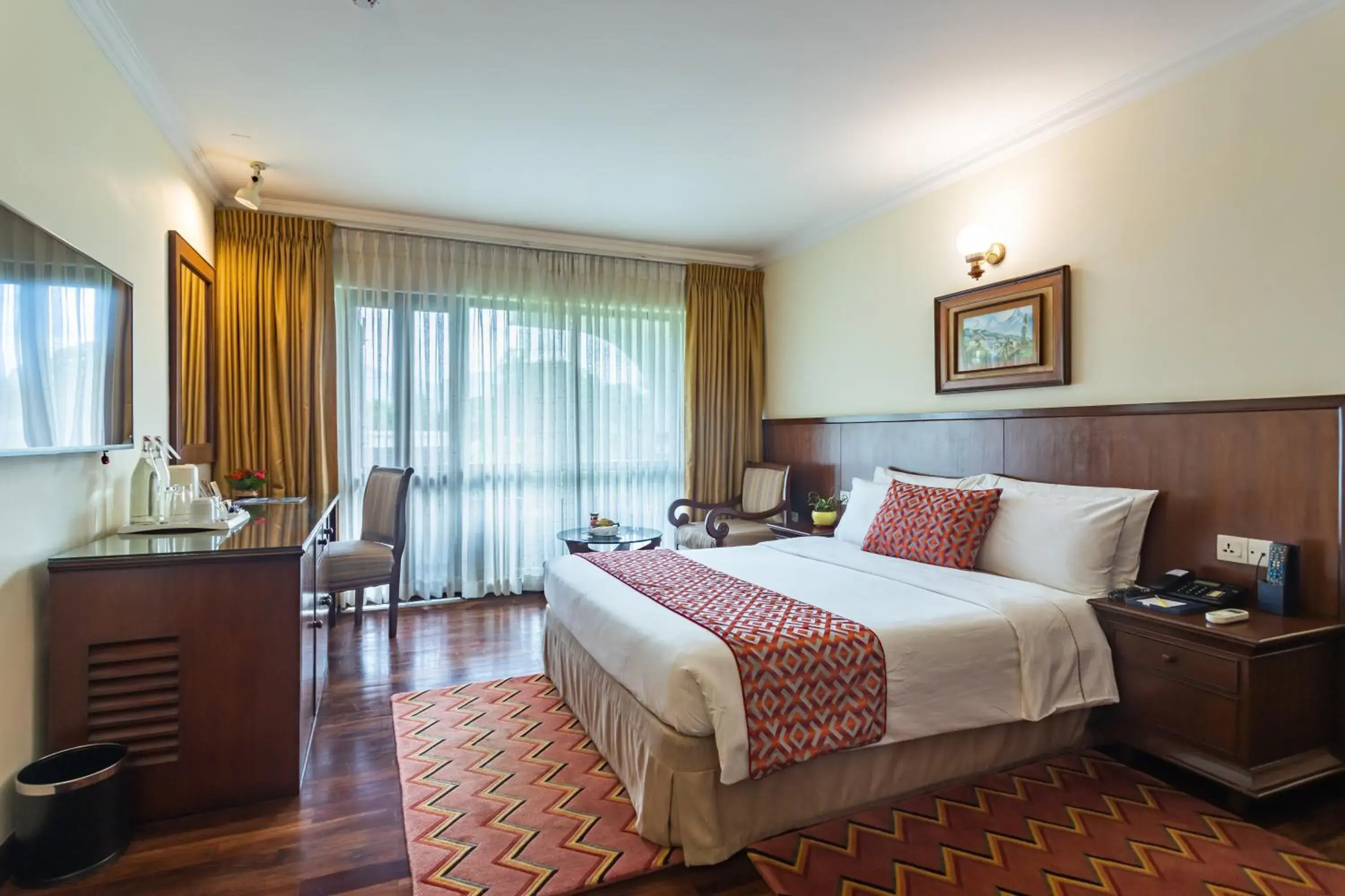 Bedroom, Bed in Fish Tail Lodge Bedroom, Bed in Fish Tail Lodge