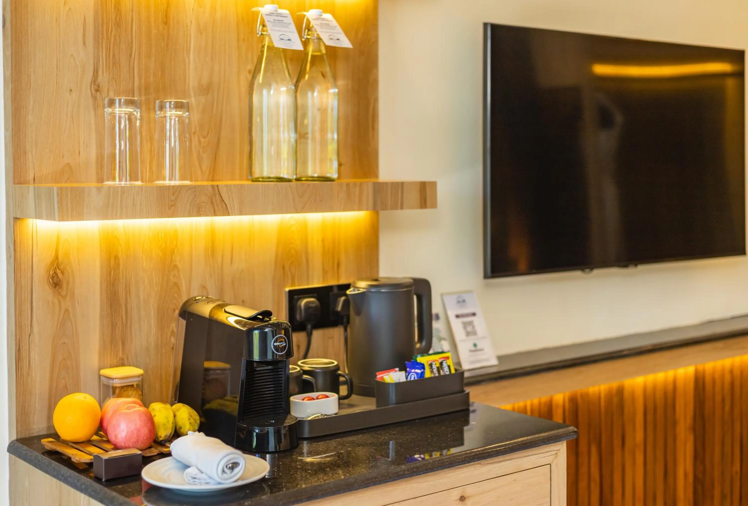 Coffee/tea facilities in Fish Tail Lodge