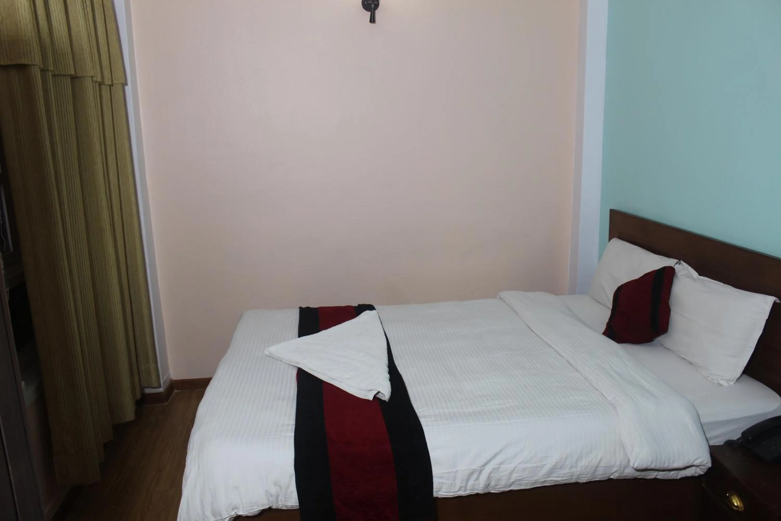 Double Room with Private Bathroom - single occupancy in Hotel Happy Home or Mudkhu Durbar