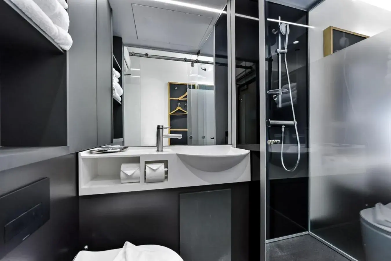 Bathroom in The Z Hotel Holborn Bathroom in The Z Hotel Holborn