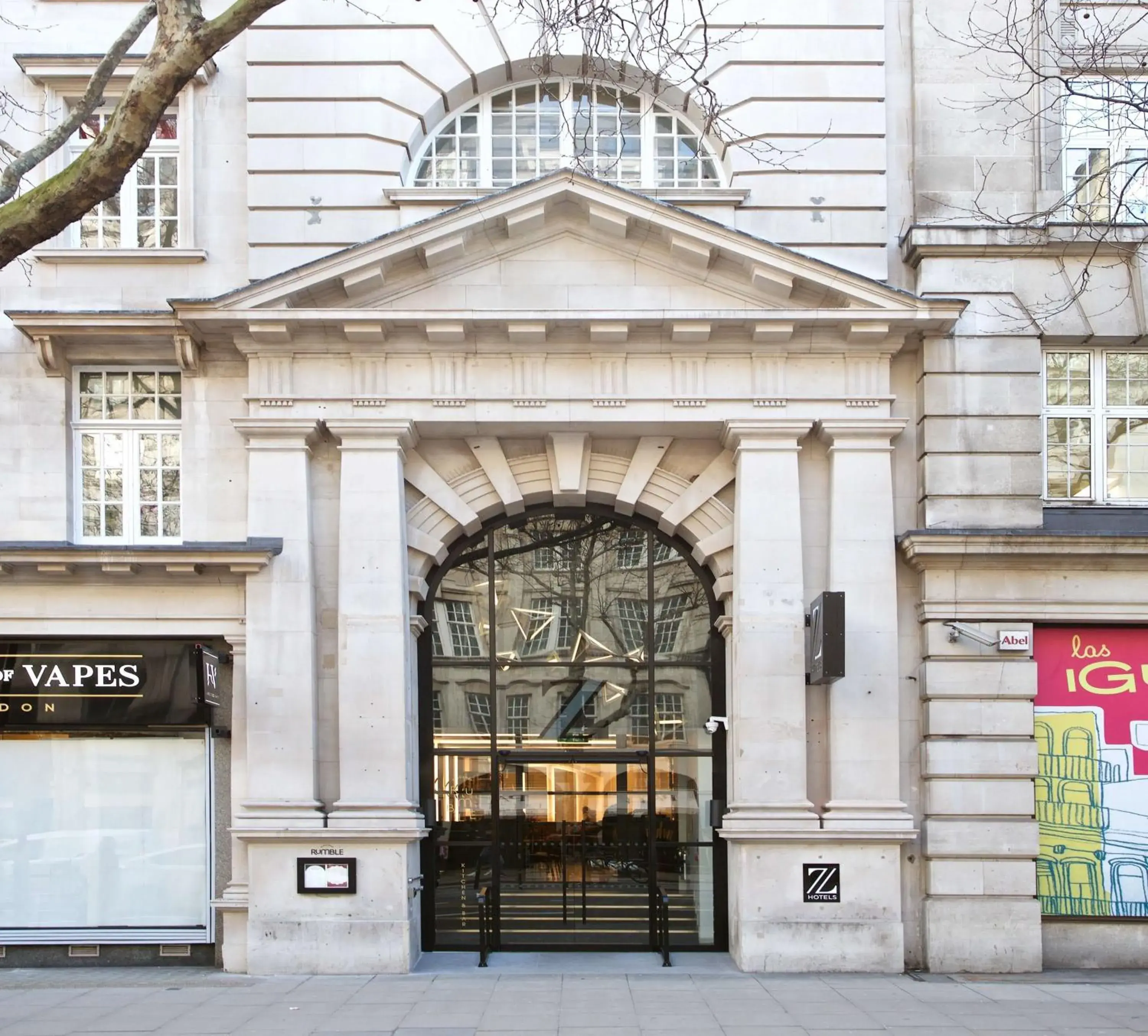 Facade/entrance in The Z Hotel Holborn Facade/entrance in The Z Hotel Holborn