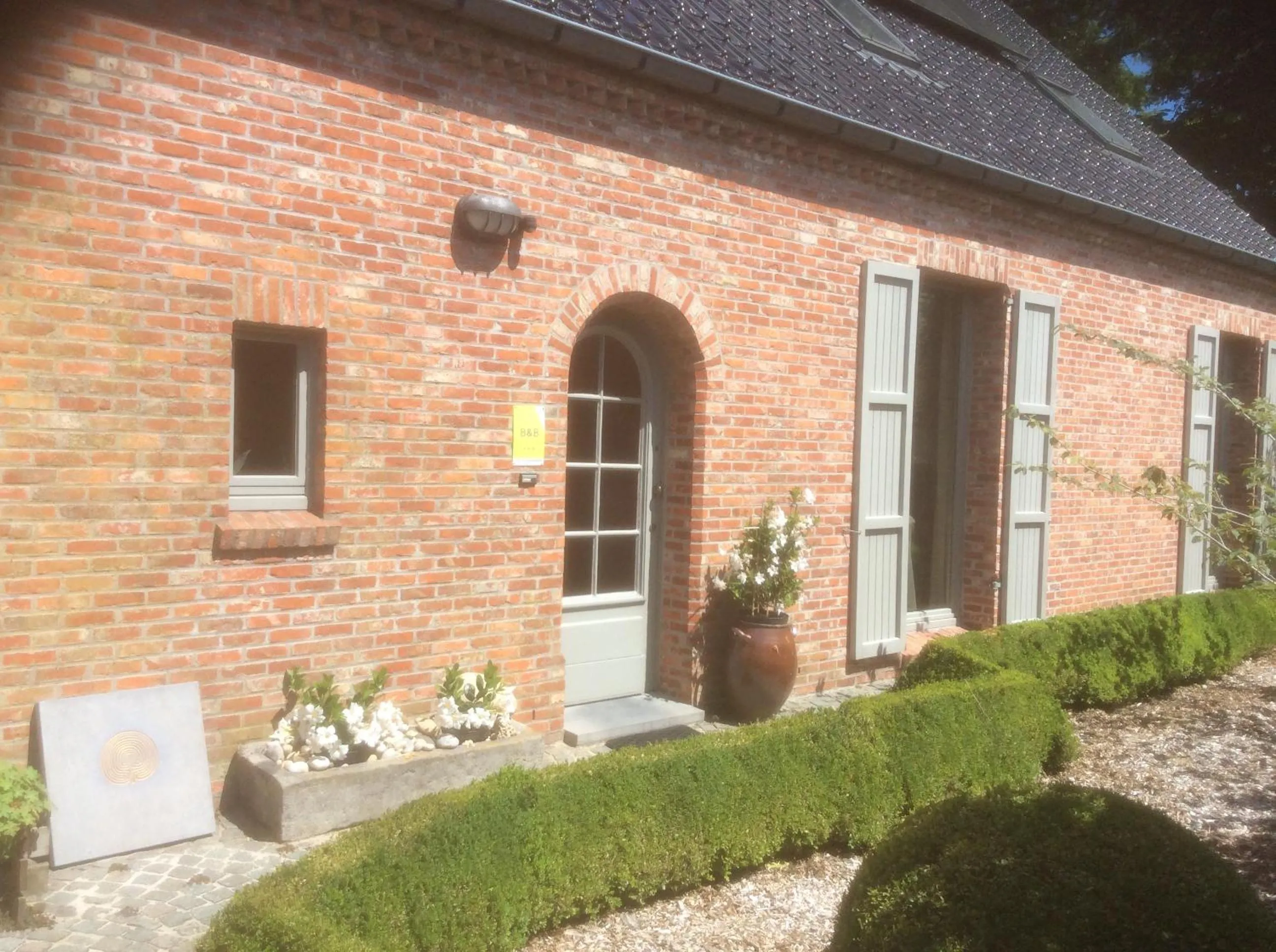 Facade/entrance in B&B De Kastanjeboom