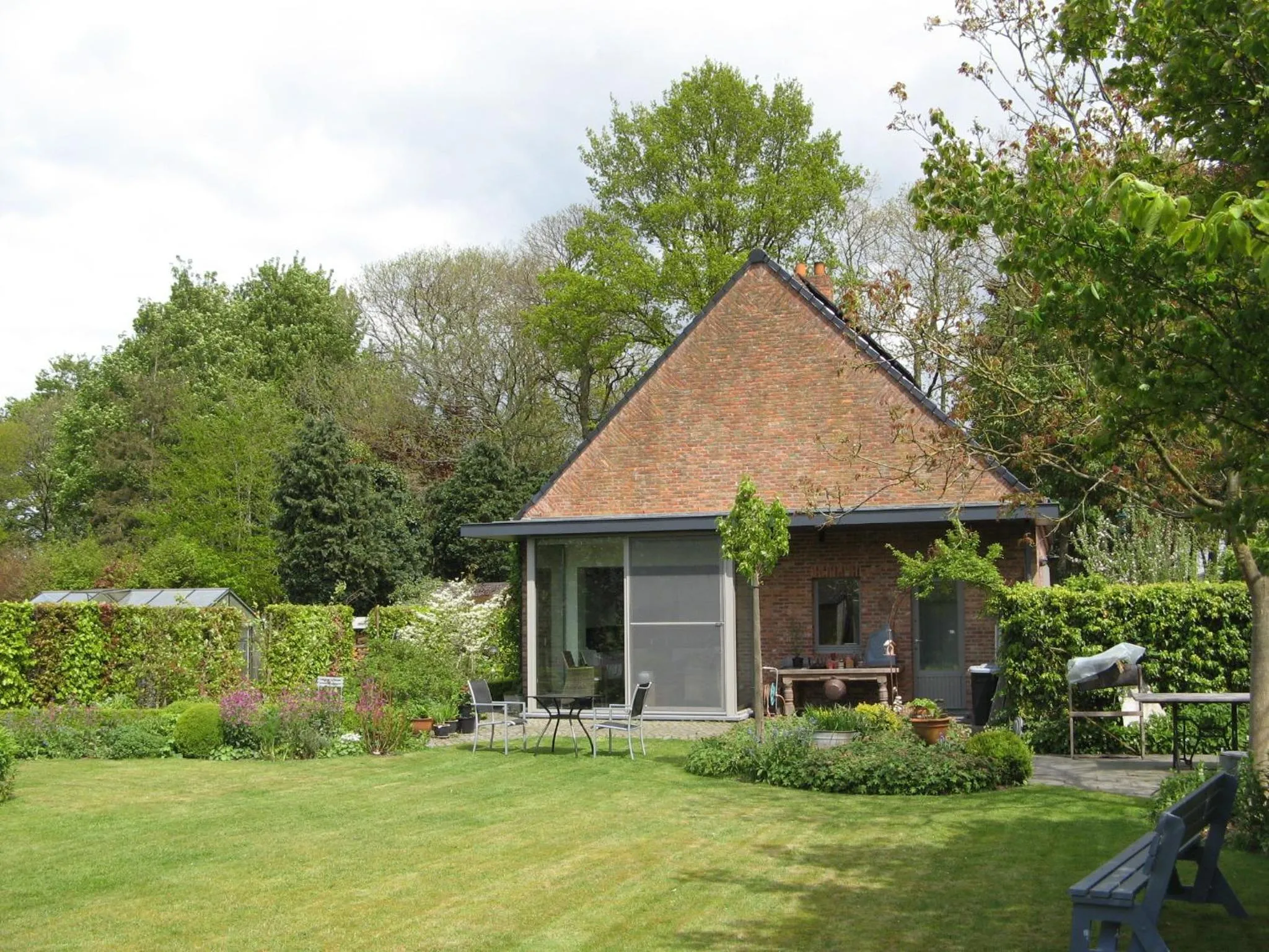 Garden in B&B De Kastanjeboom