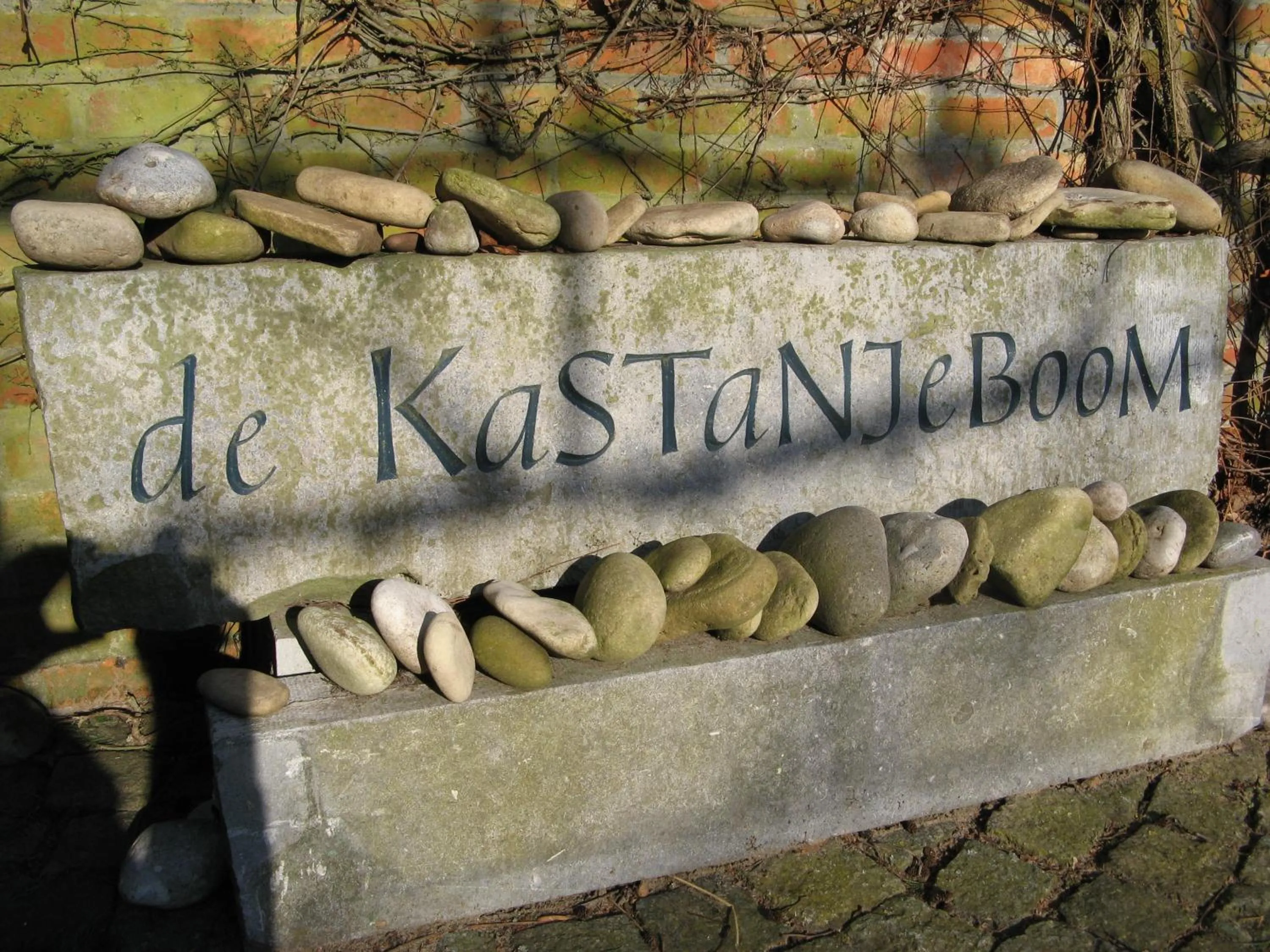 Garden in B&B De Kastanjeboom