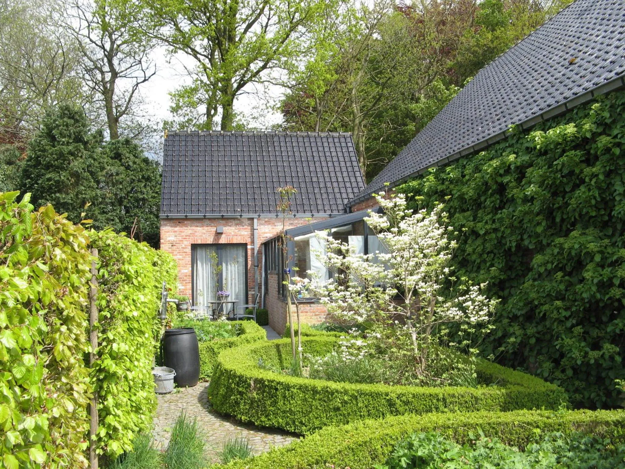 Garden in B&B De Kastanjeboom