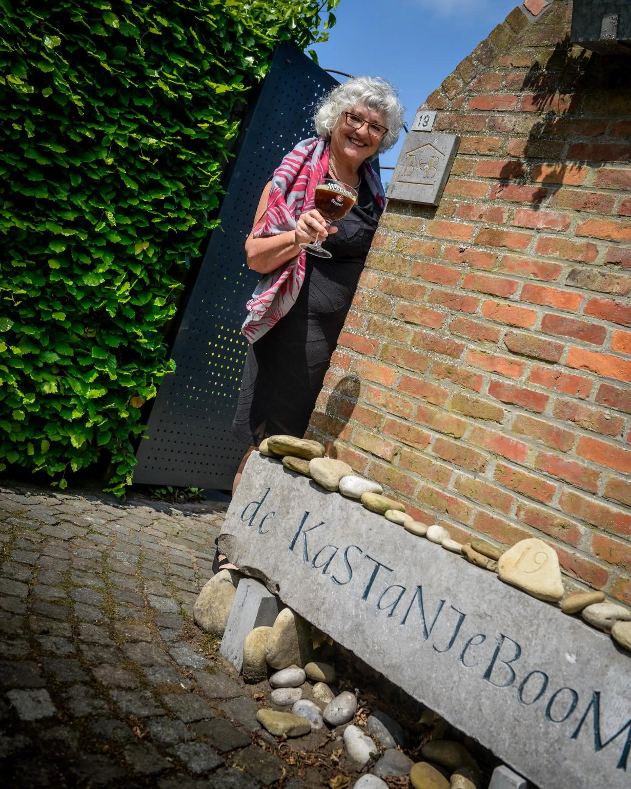 Facade/entrance in B&B De Kastanjeboom