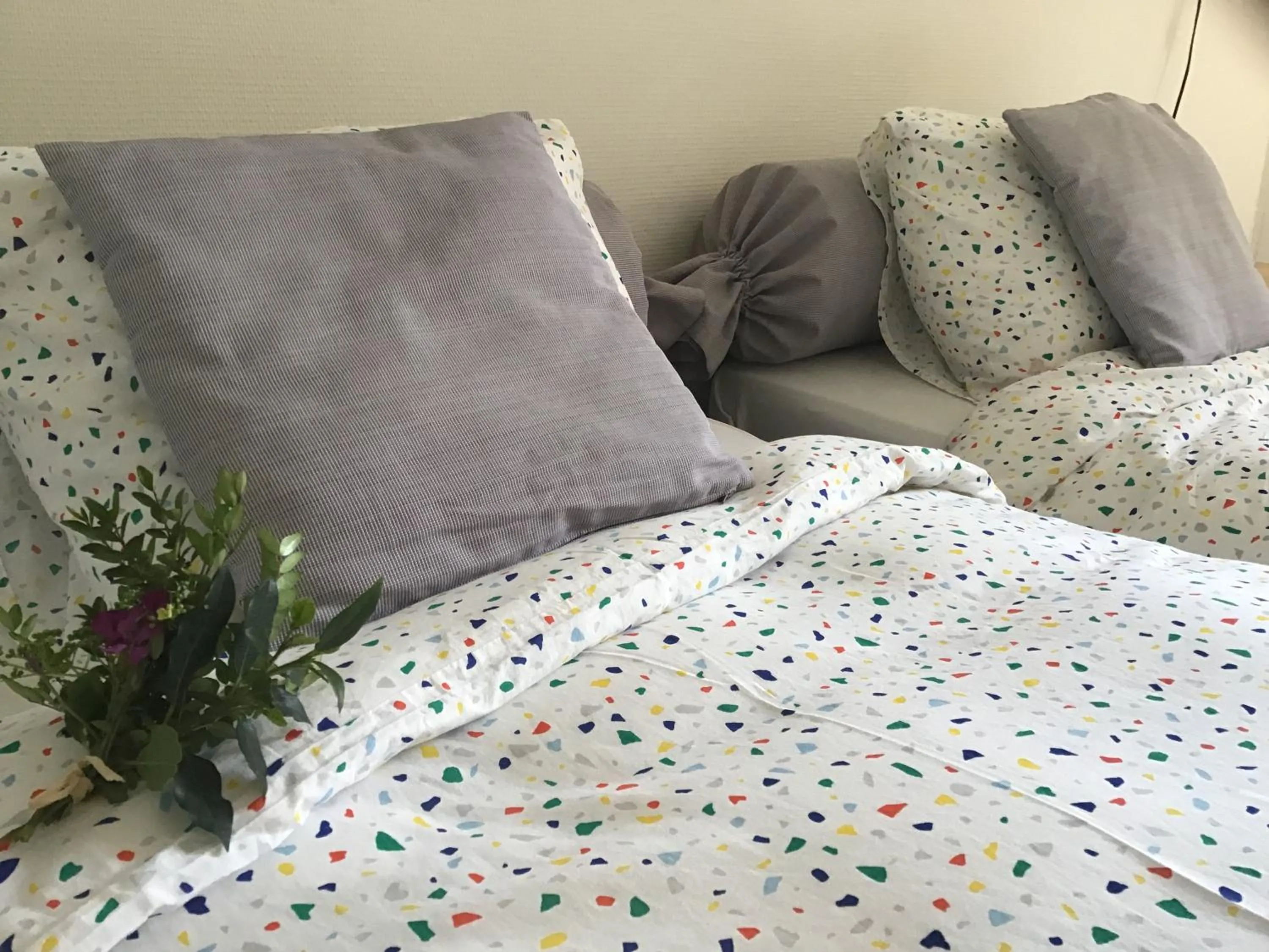 Bed in B&B De Kastanjeboom