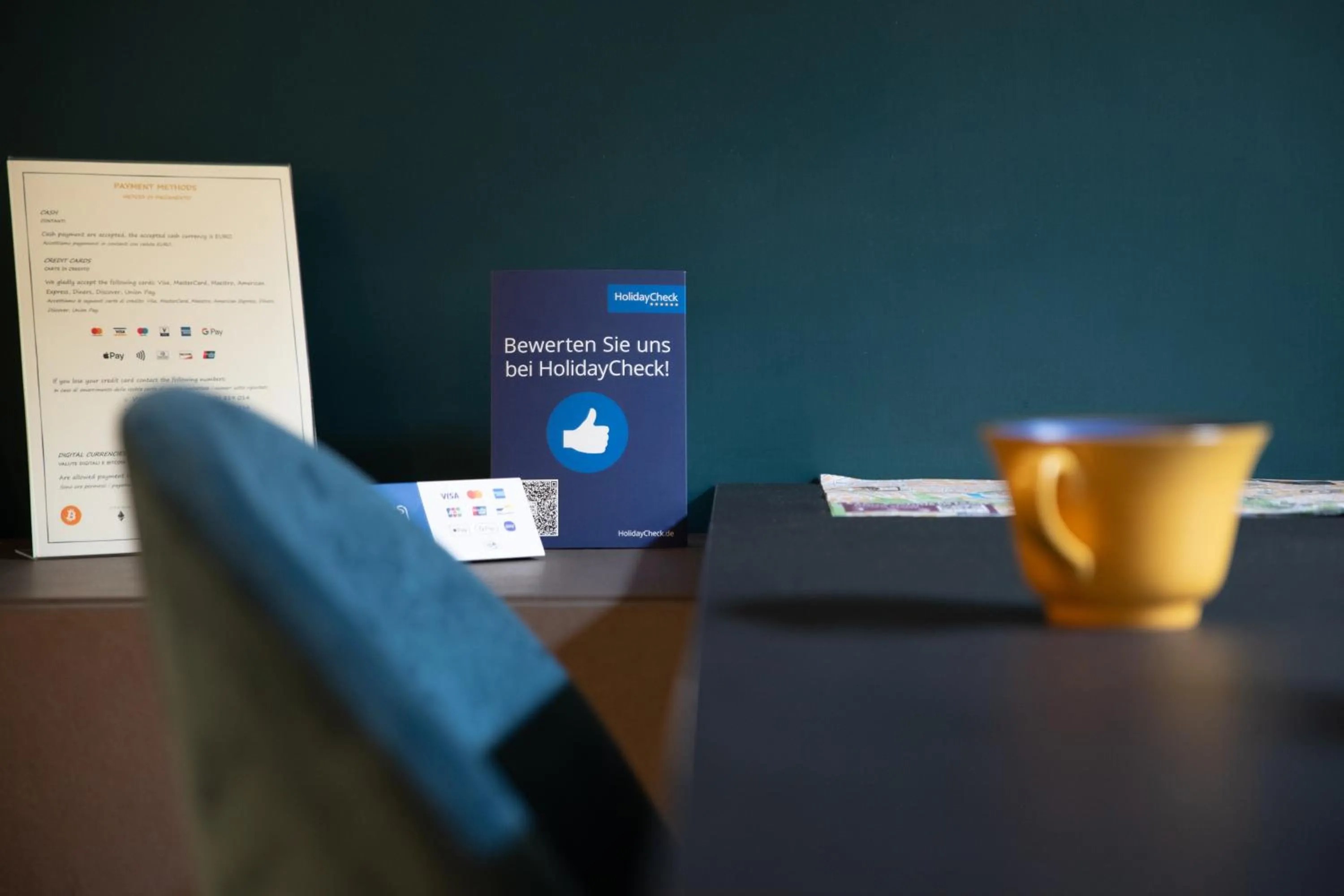Living room in BEIGE ET BLE' GuestHouse