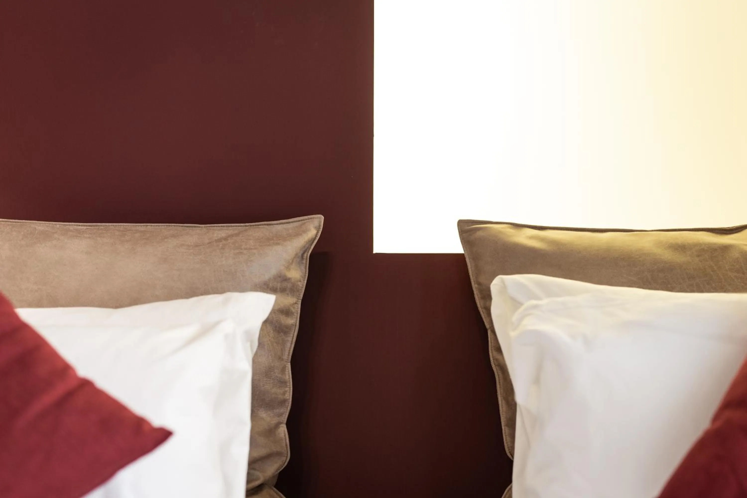 Decorative detail, Bed in BEIGE ET BLE' GuestHouse