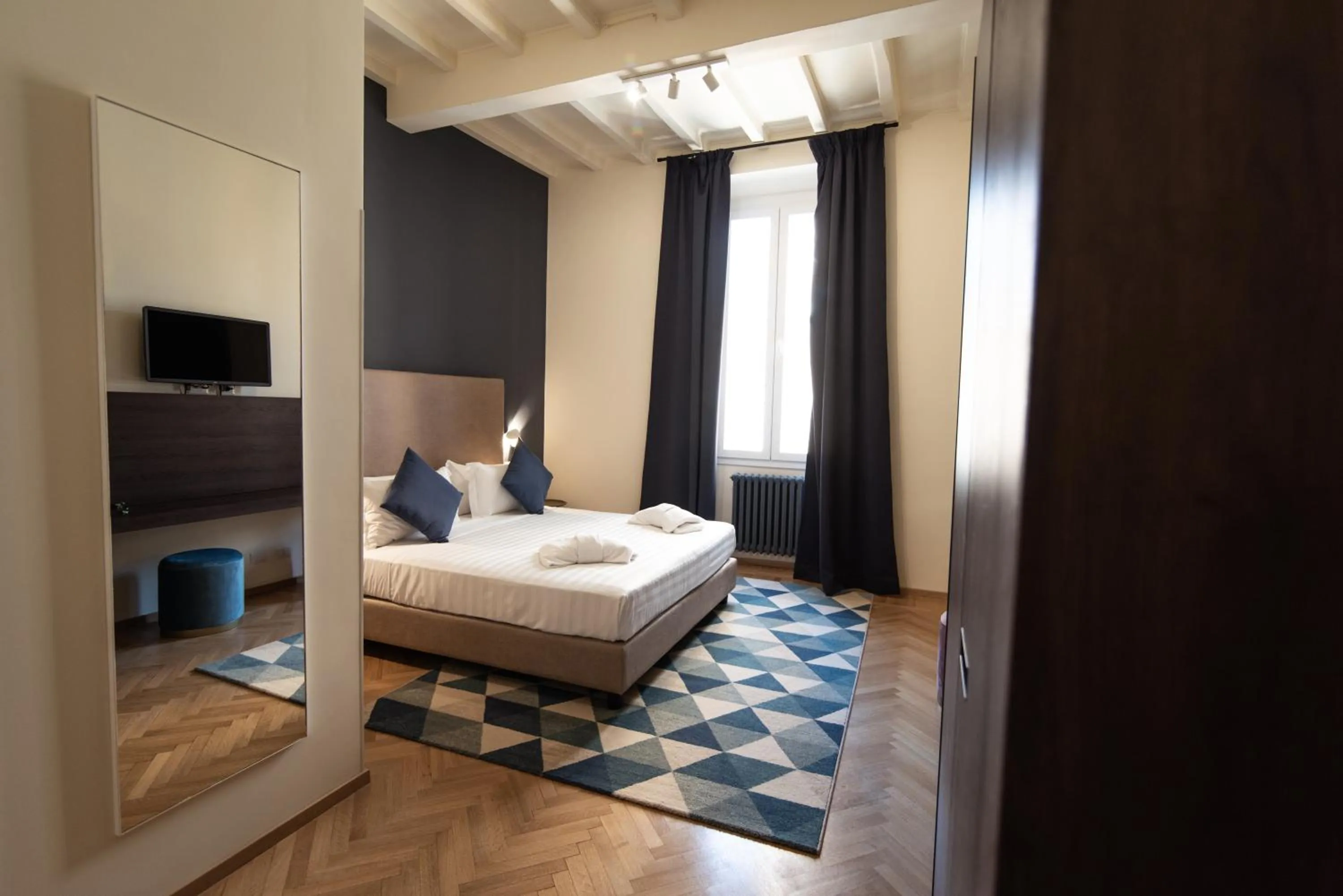 Bed in BEIGE ET BLE' GuestHouse