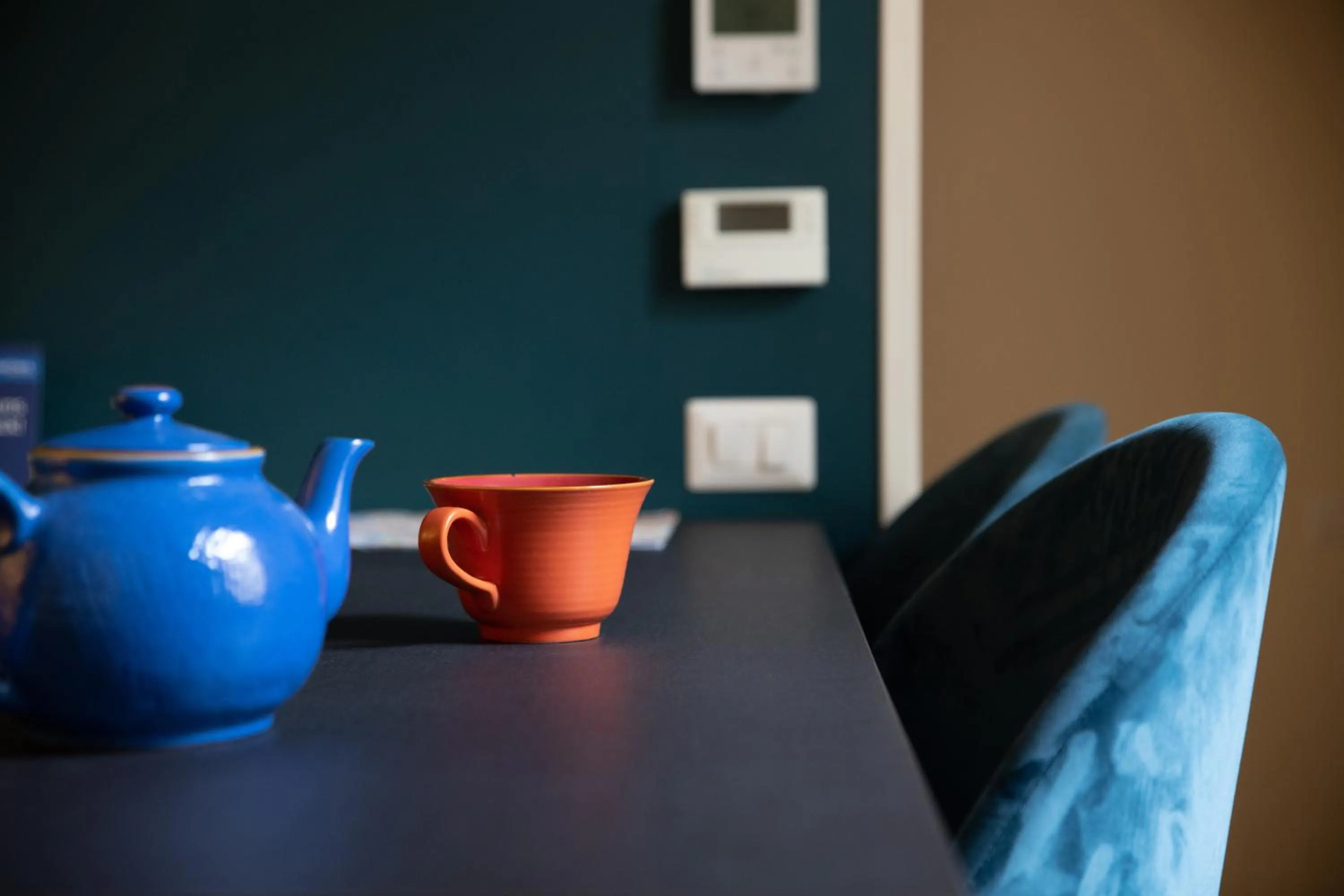 Living room in BEIGE ET BLE' GuestHouse