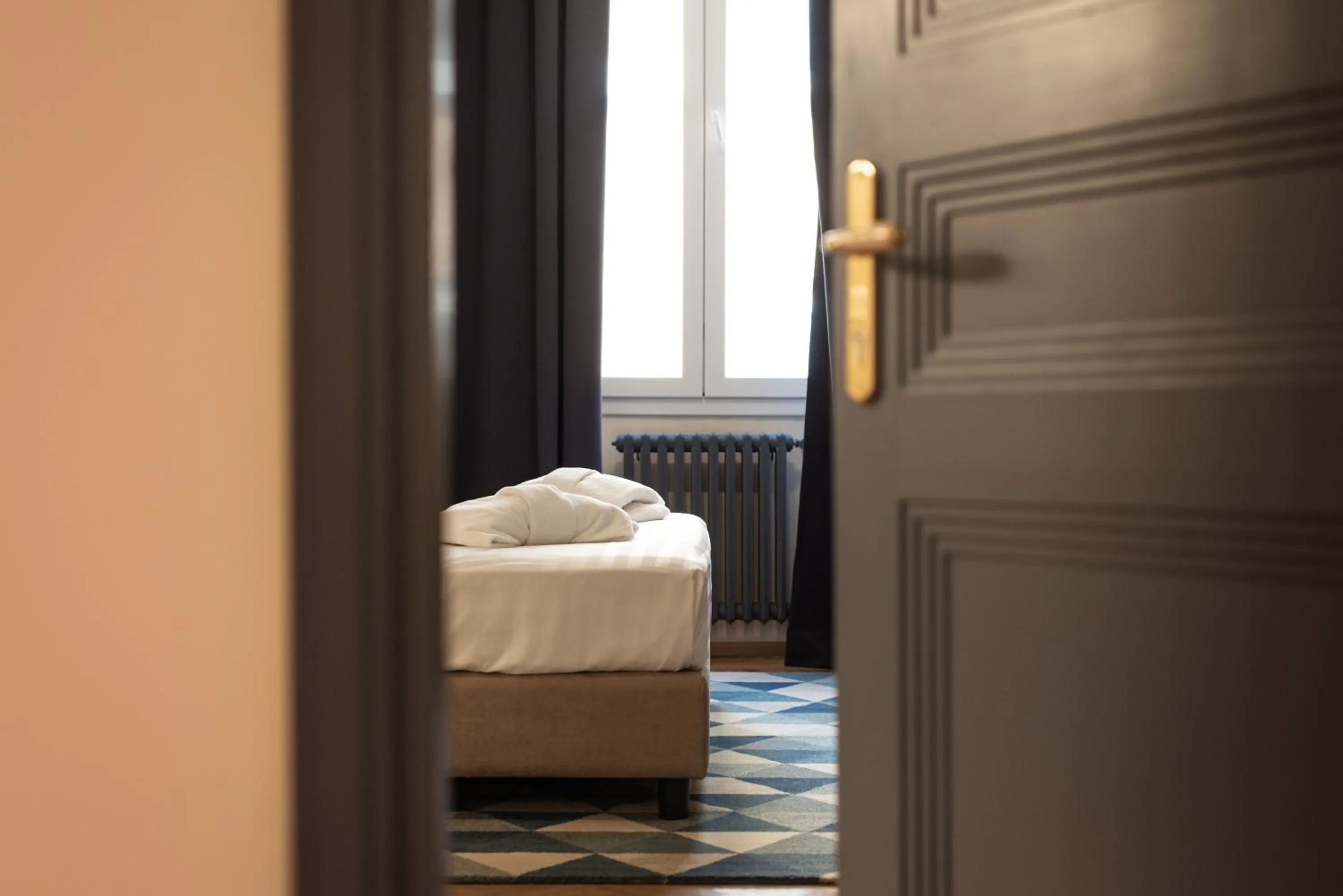 Bed in BEIGE ET BLE' GuestHouse