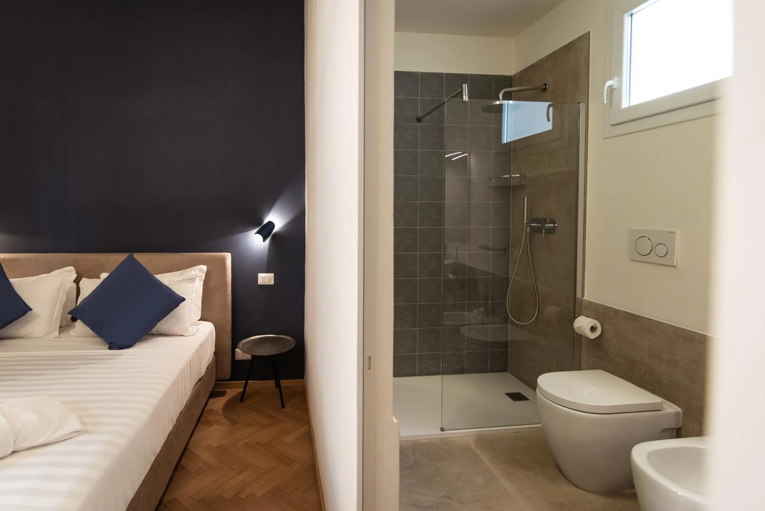 Bed in BEIGE ET BLE' GuestHouse