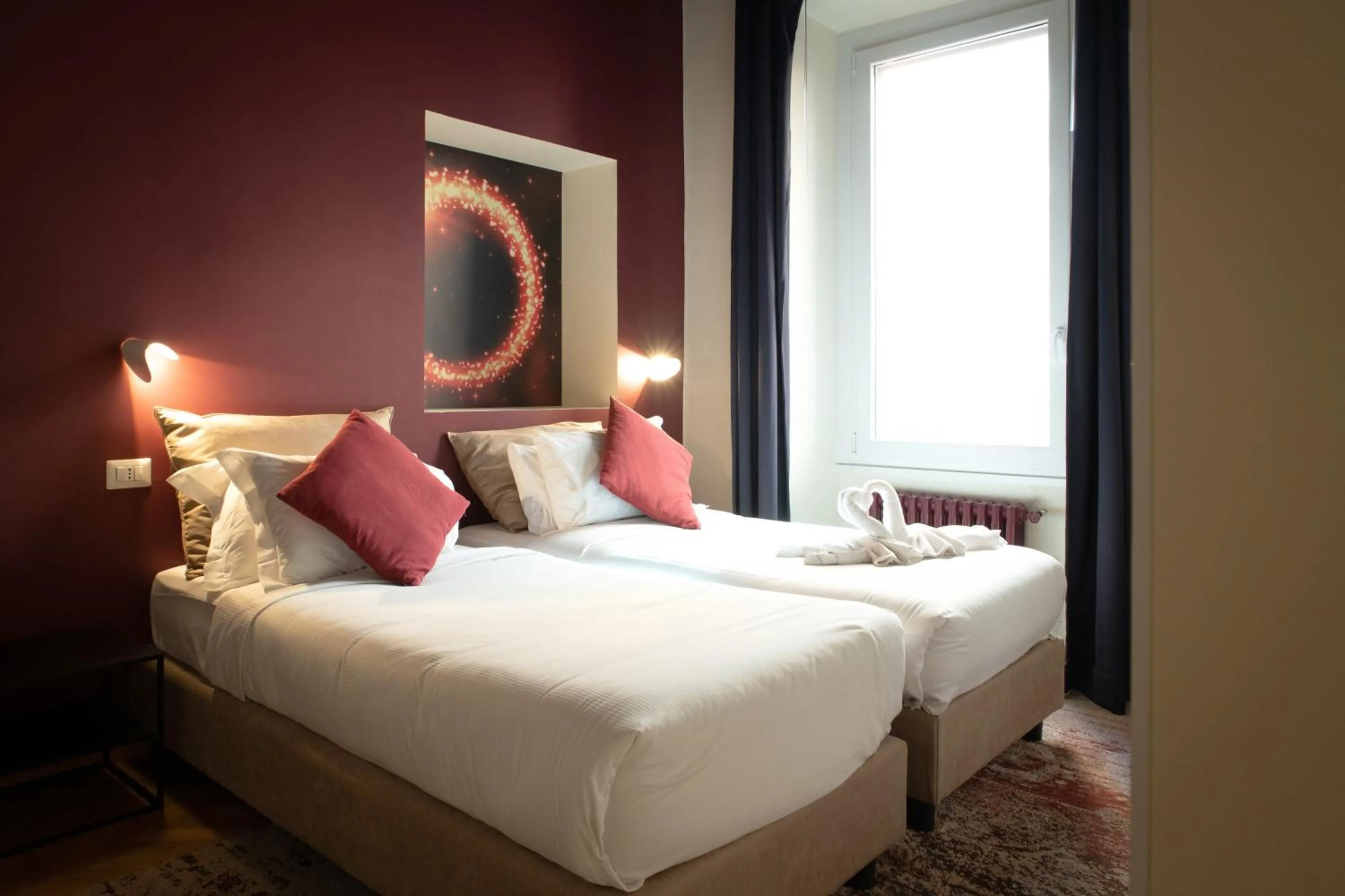 Bed in BEIGE ET BLE' GuestHouse