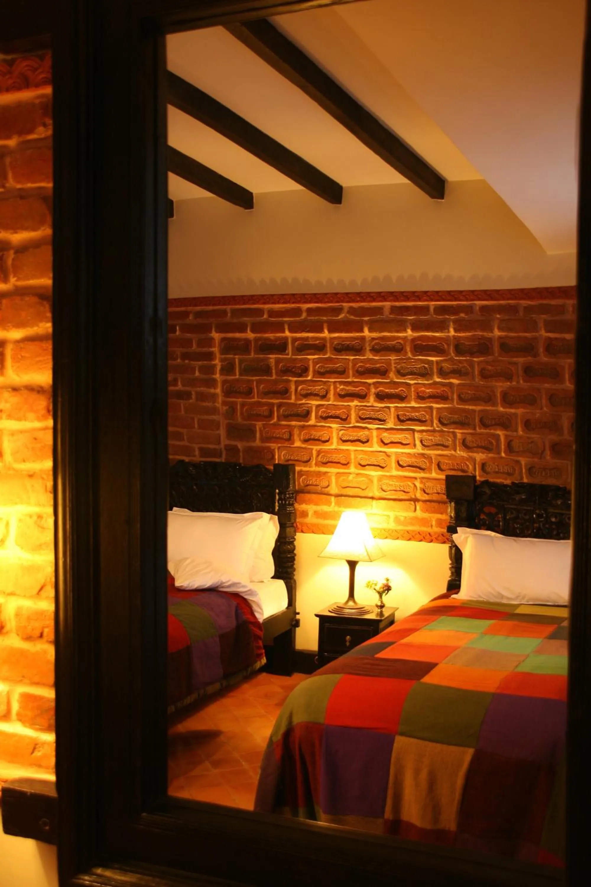 Bed in Hotel Heritage