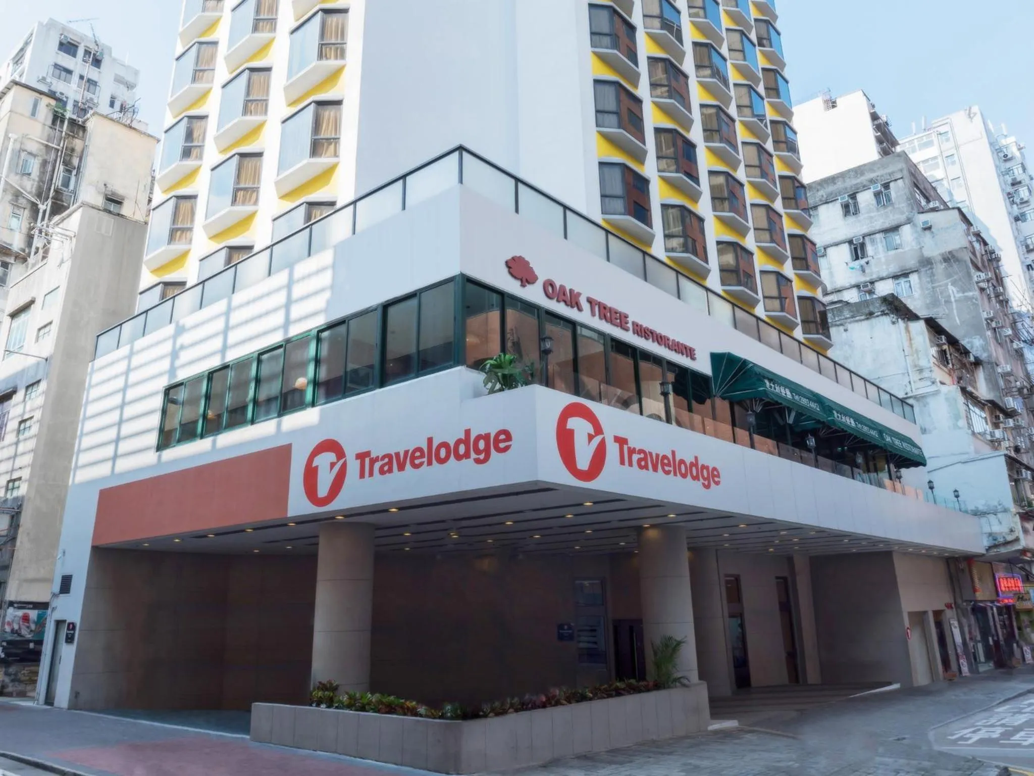 Facade/entrance in Travelodge Kowloon