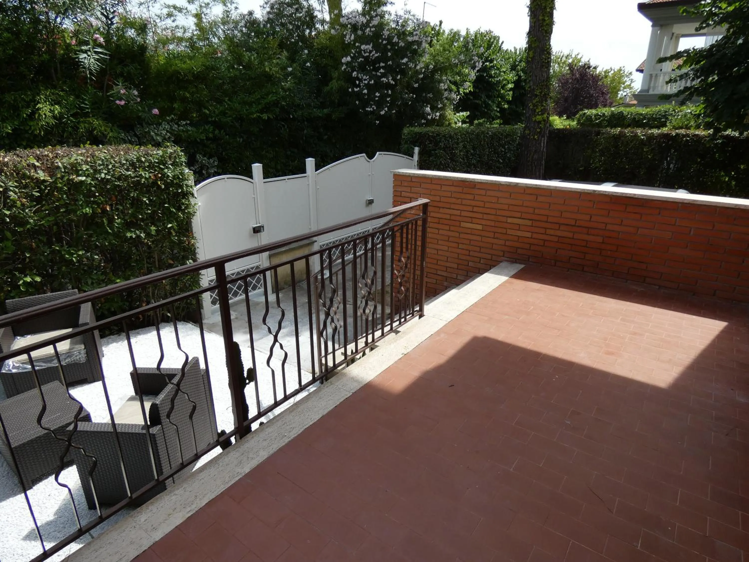 Balcony/Terrace in Villa Allende in Forte dei Marmi