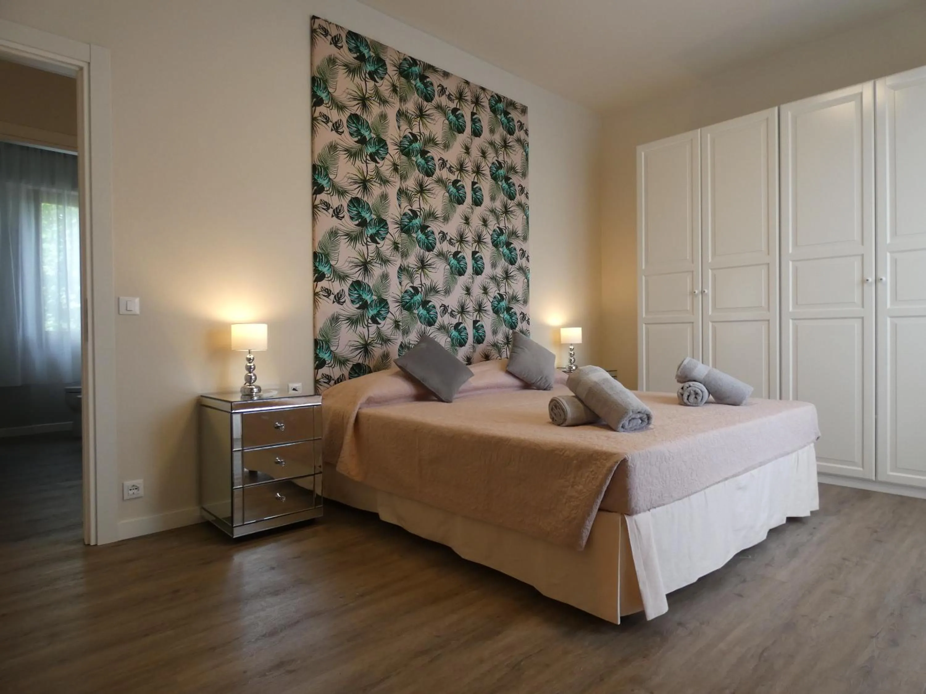 Bed in Villa Allende in Forte dei Marmi