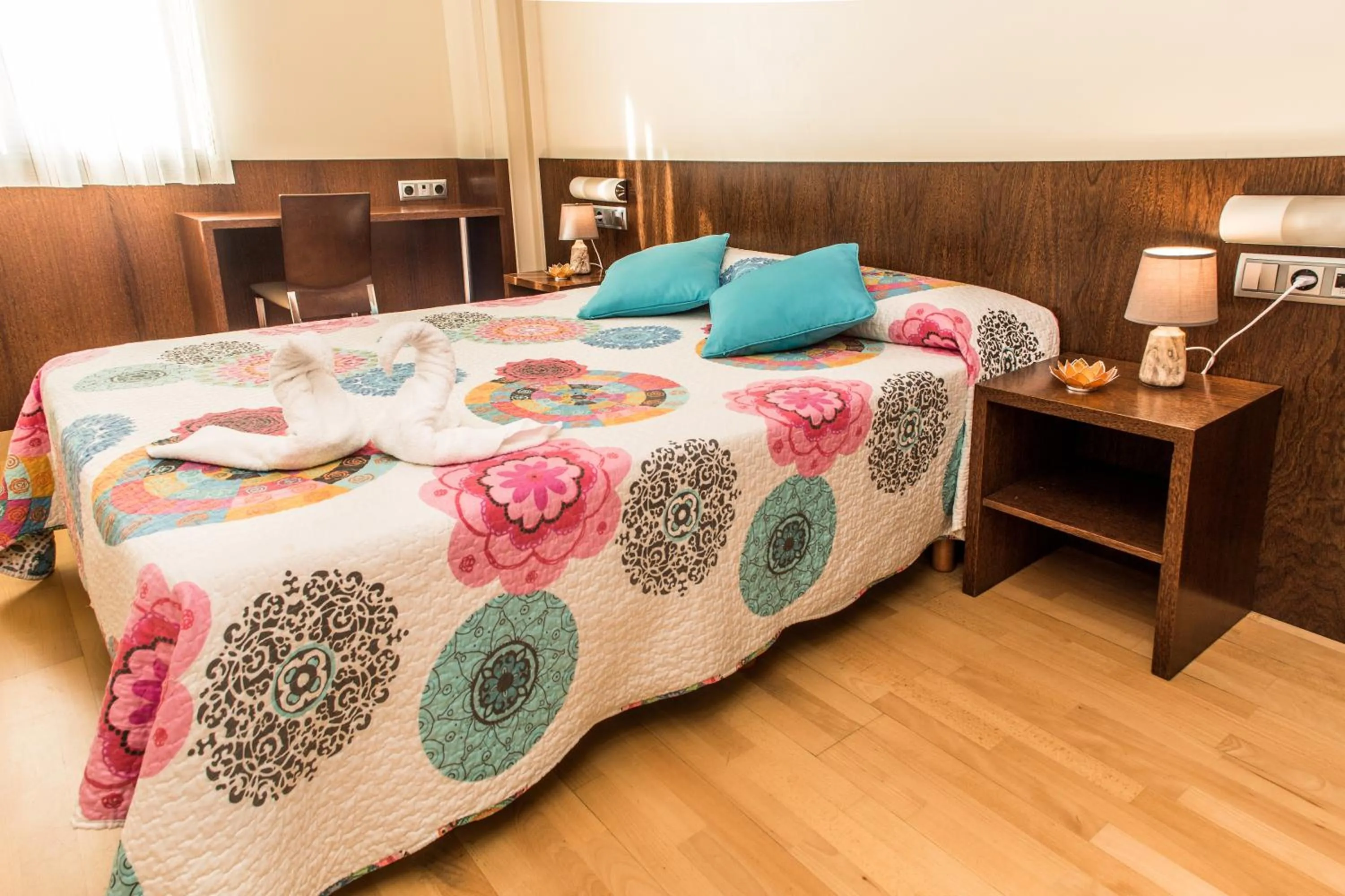 Photo of the whole room, Bed in Hostal Nirvana