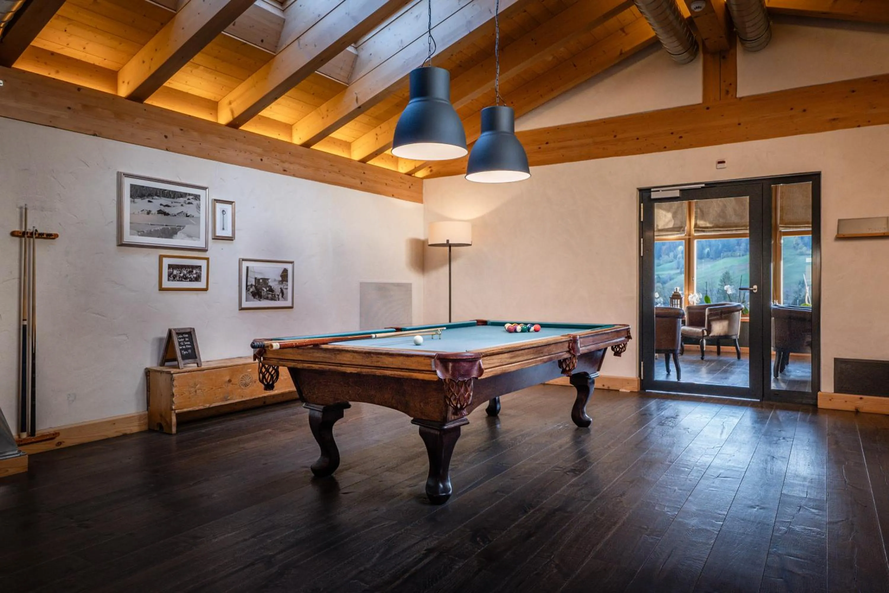 Billiard in Hotel Spitzhorn Superieur