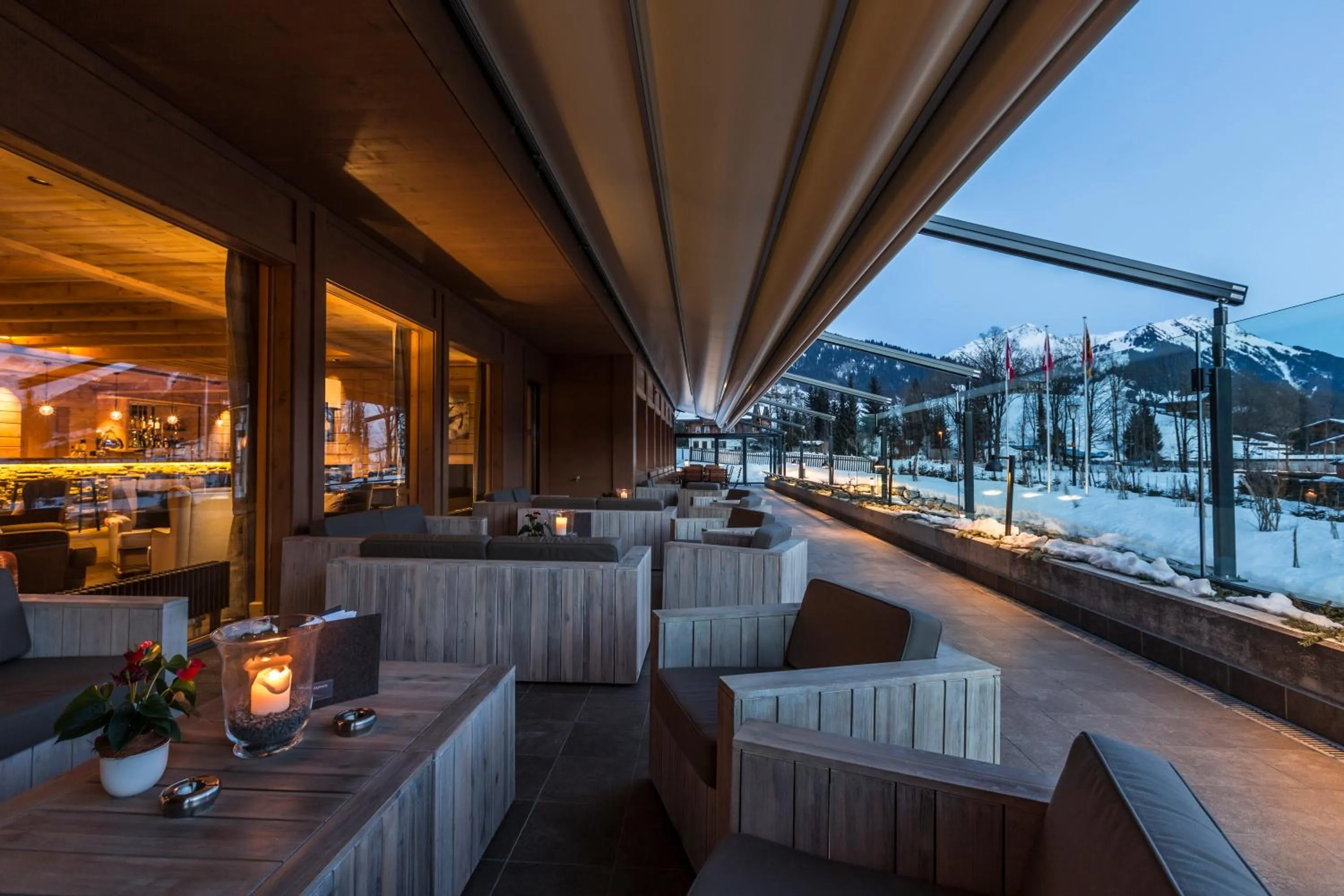Balcony/Terrace in Hotel Spitzhorn Superieur