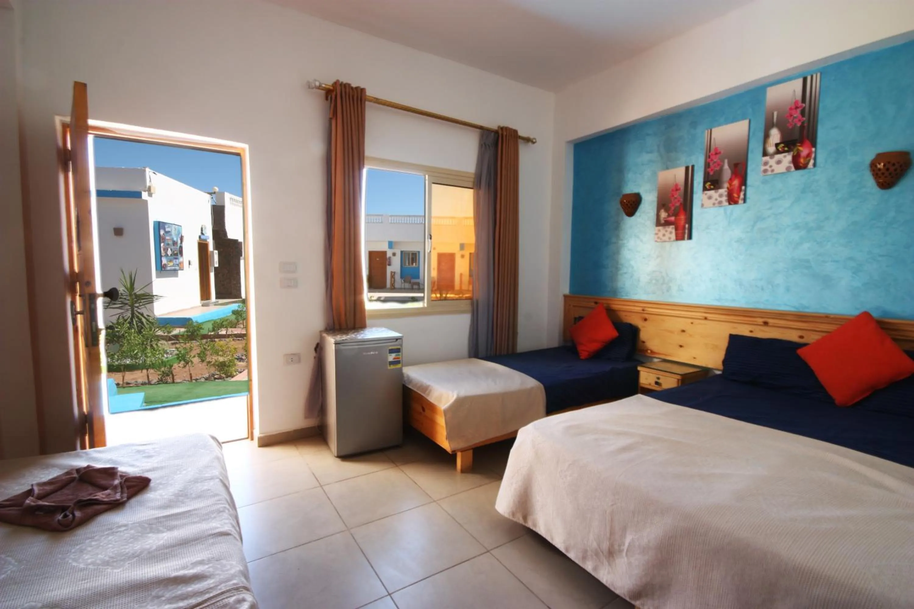 Family, Bed in Dahab Beach Lodge