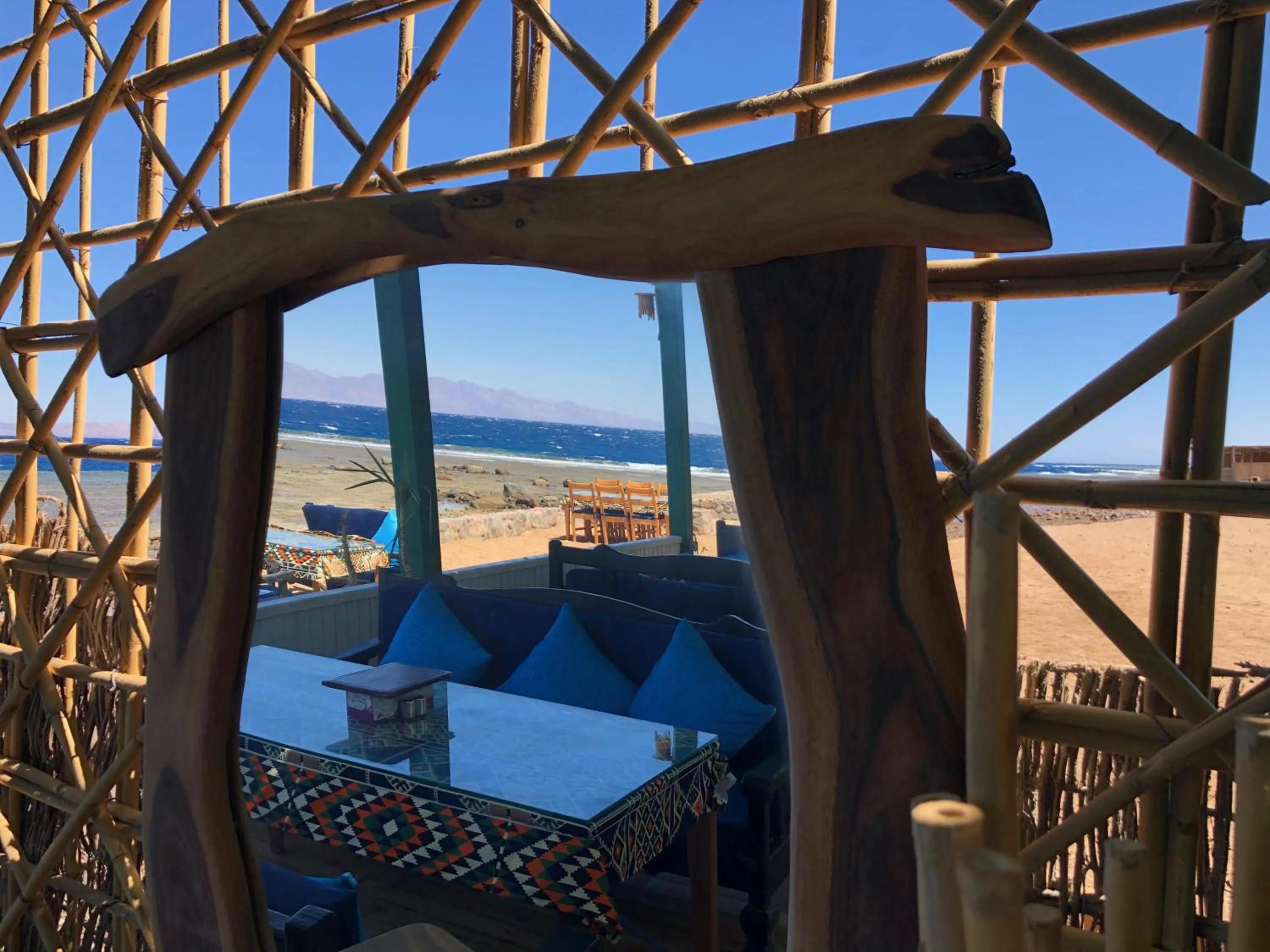 Restaurant/places to eat in Dahab Beach Lodge