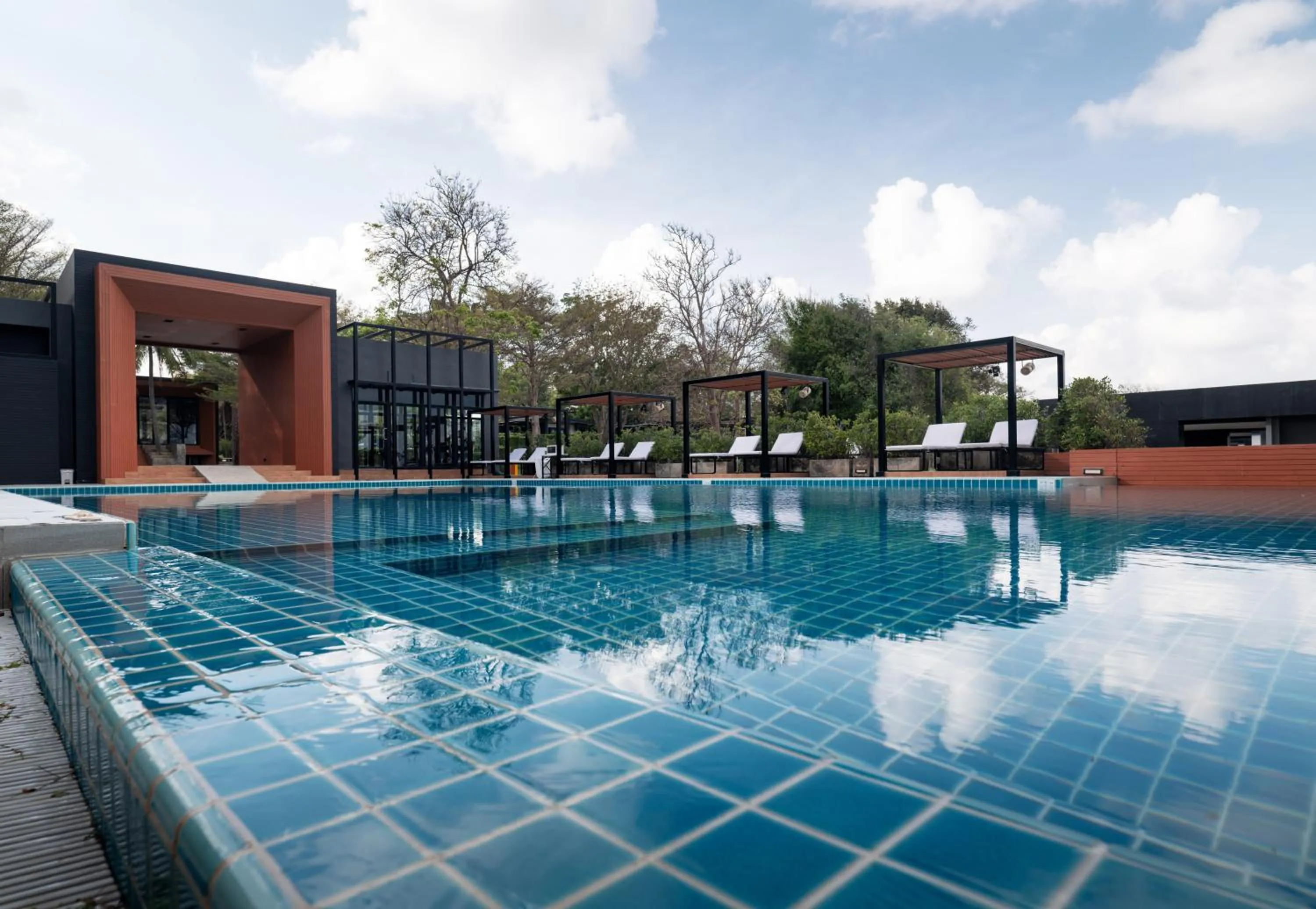 Pool view in Sunshine Paradise Resort