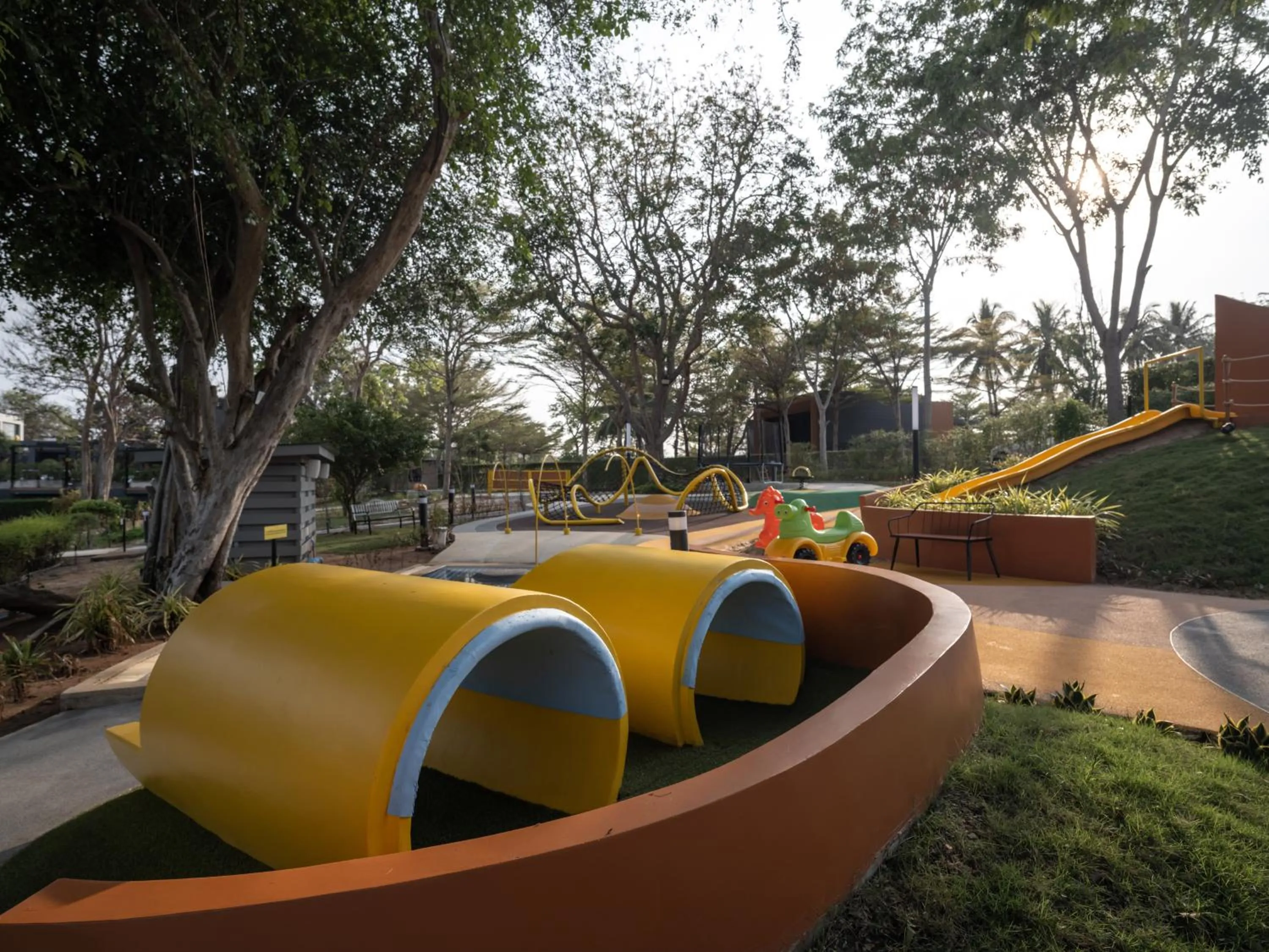 Children play ground in Sunshine Paradise Resort