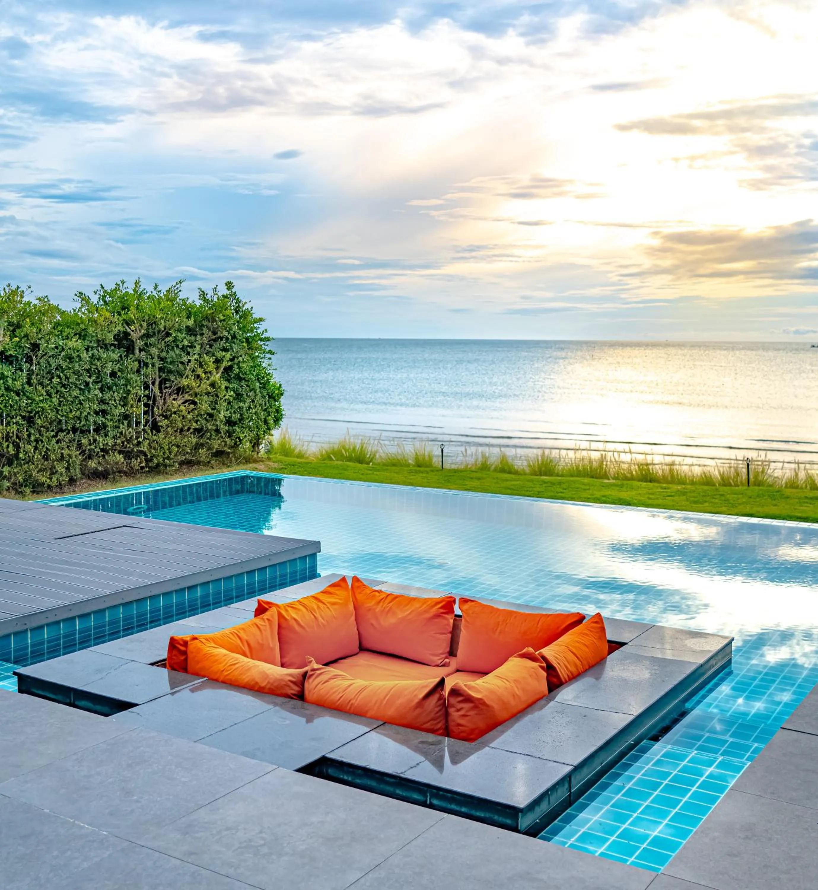 Pool view in Sunshine Paradise Resort
