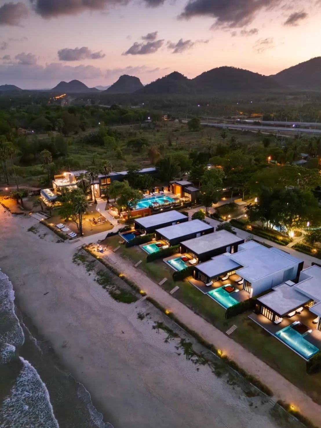 Mountain view in Sunshine Paradise Resort