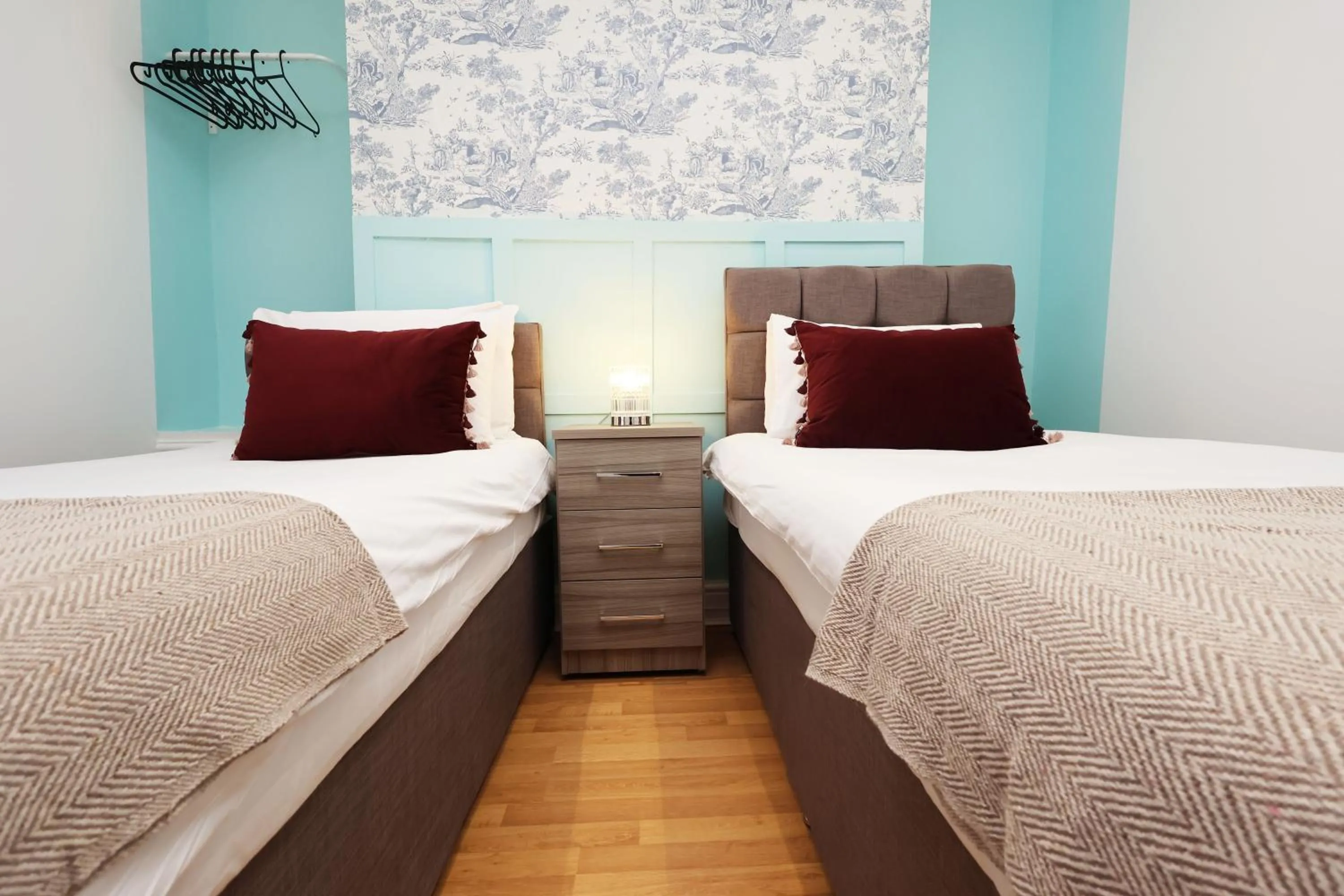 Photo of the whole room, Bed in Contractor Stay - Deck - TVs in Every Room