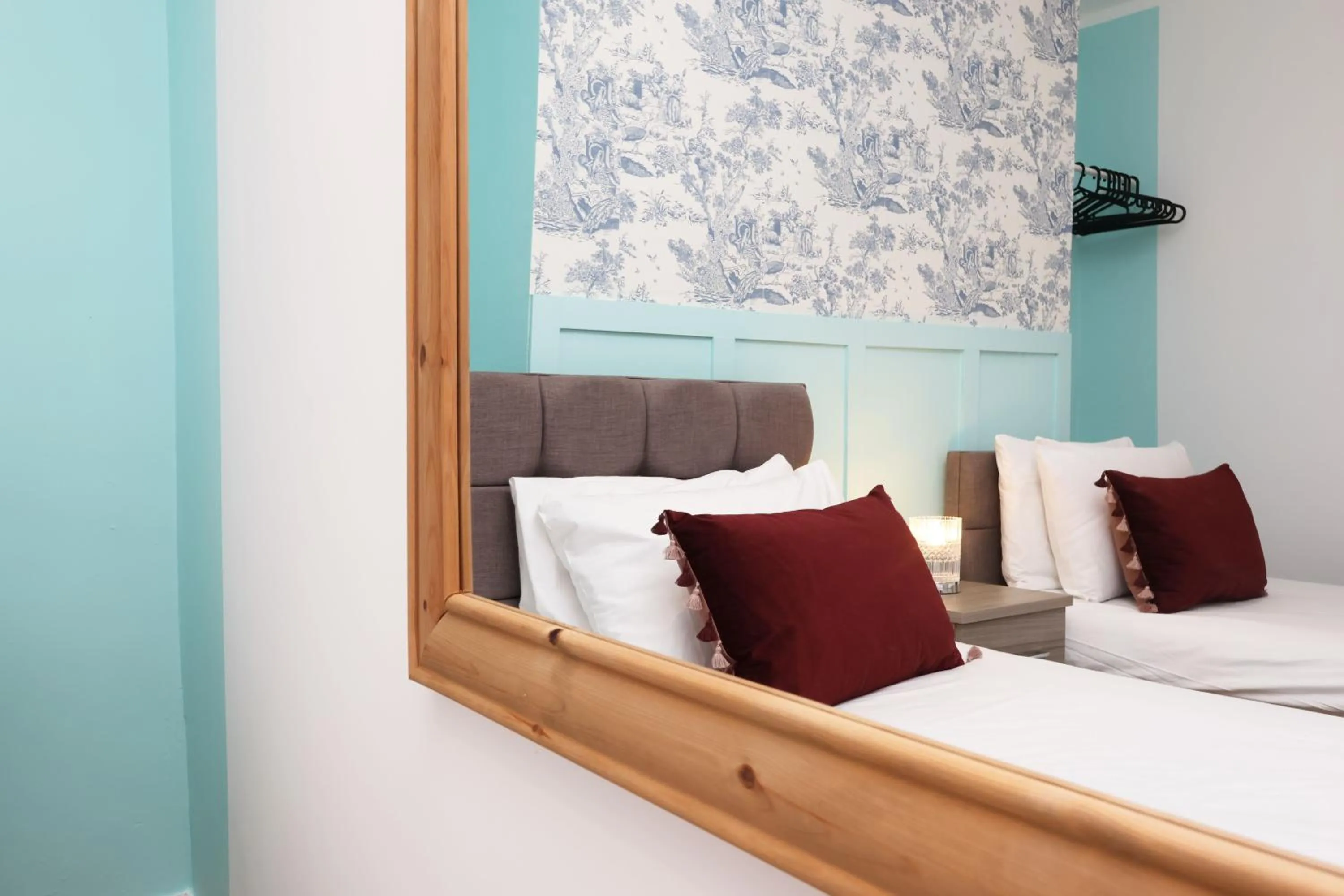 Bedroom, Bed in Contractor Stay - Deck - TVs in Every Room