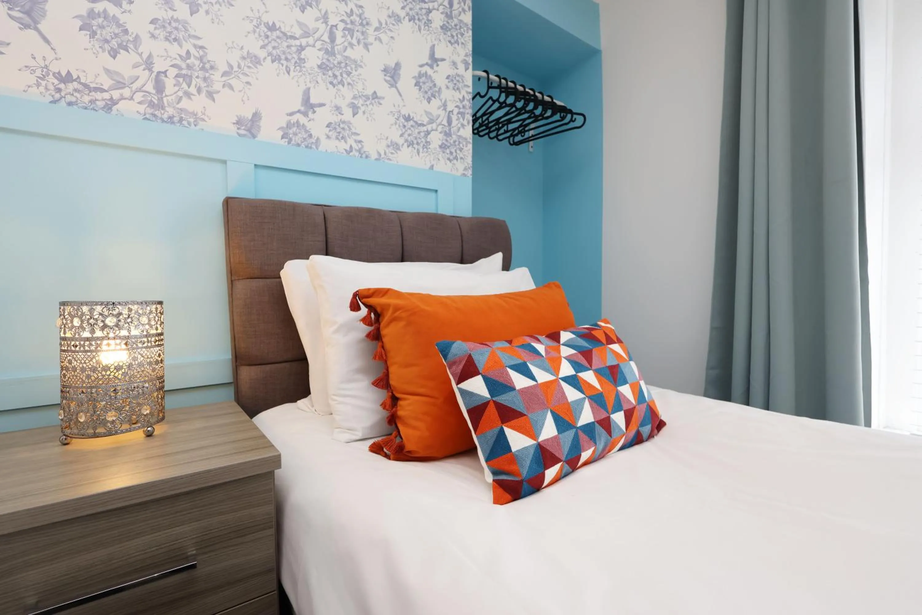 Bed in Contractor Stay - Deck - TVs in Every Room