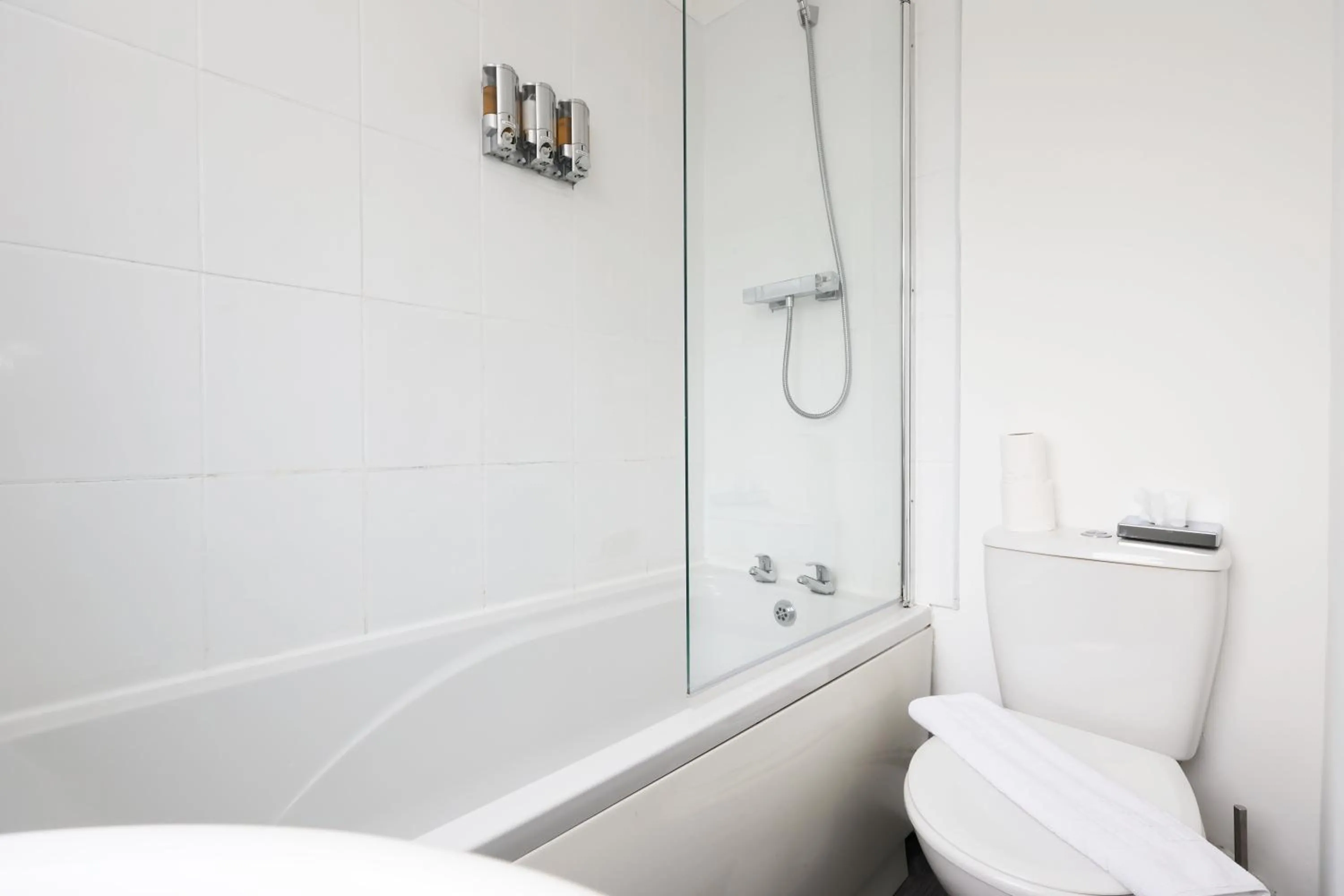 Bathroom in Contractor Stay - Deck - TVs in Every Room