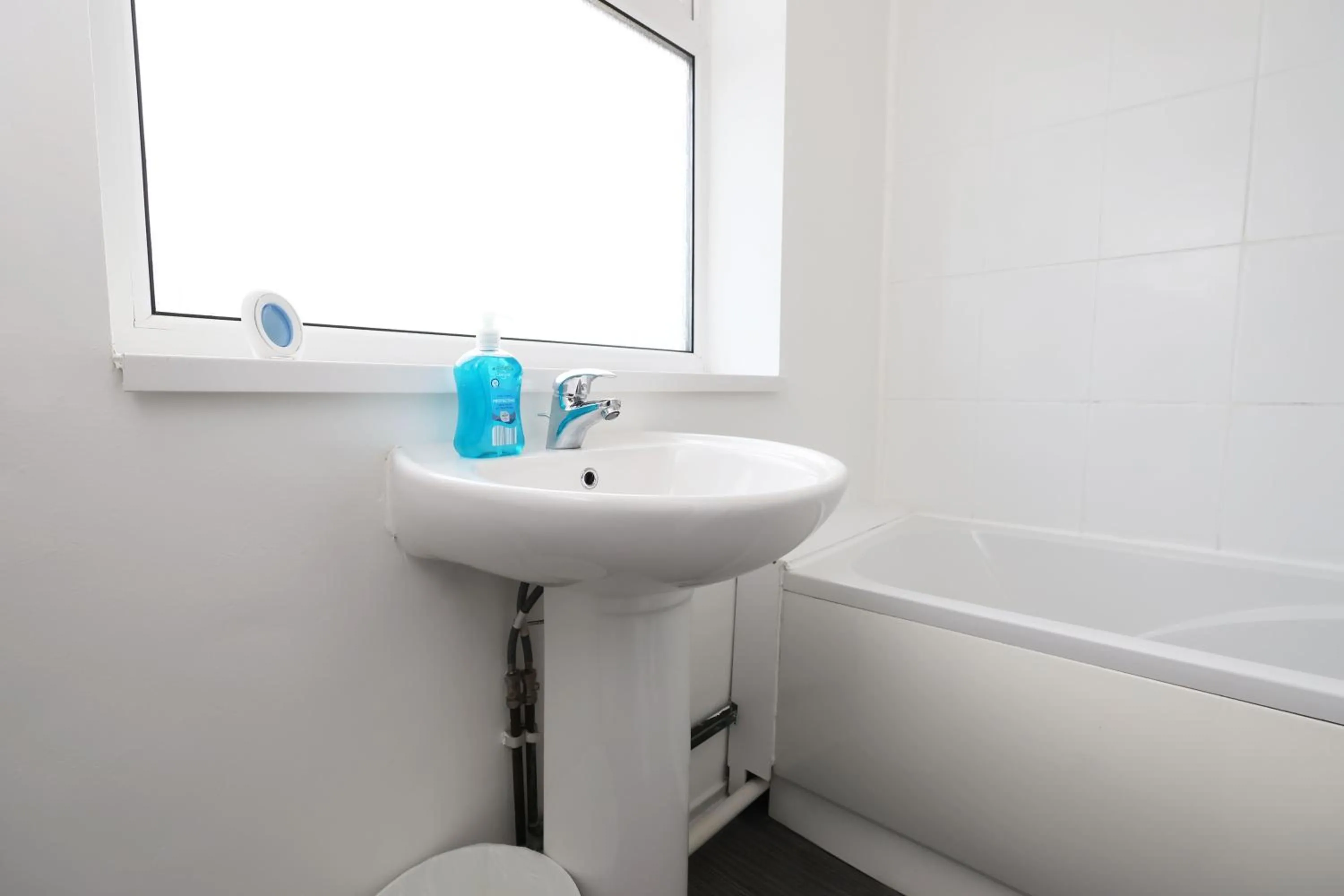 Bathroom in Contractor Stay - Deck - TVs in Every Room