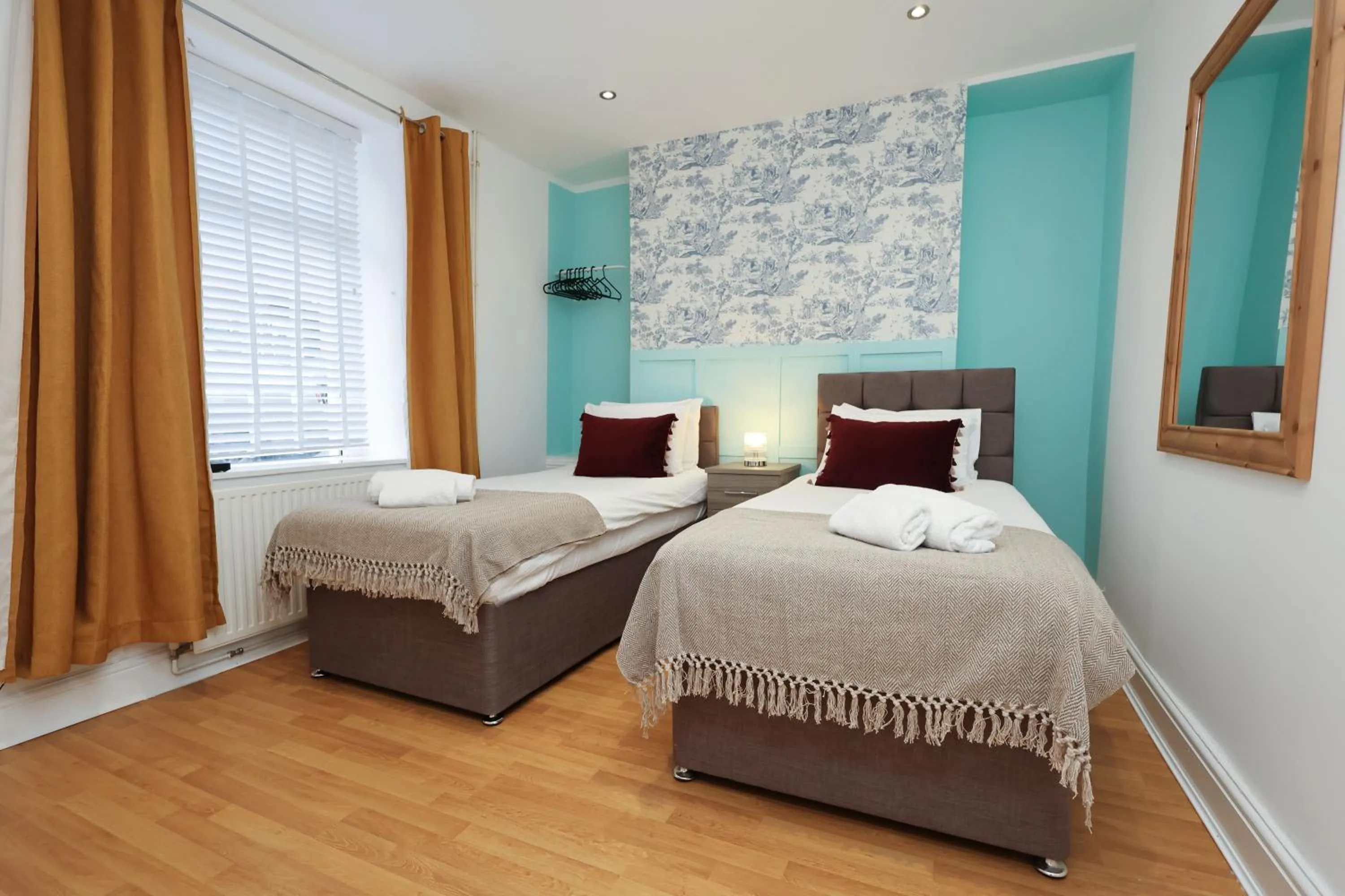 Photo of the whole room, Bed in Contractor Stay - Deck - TVs in Every Room