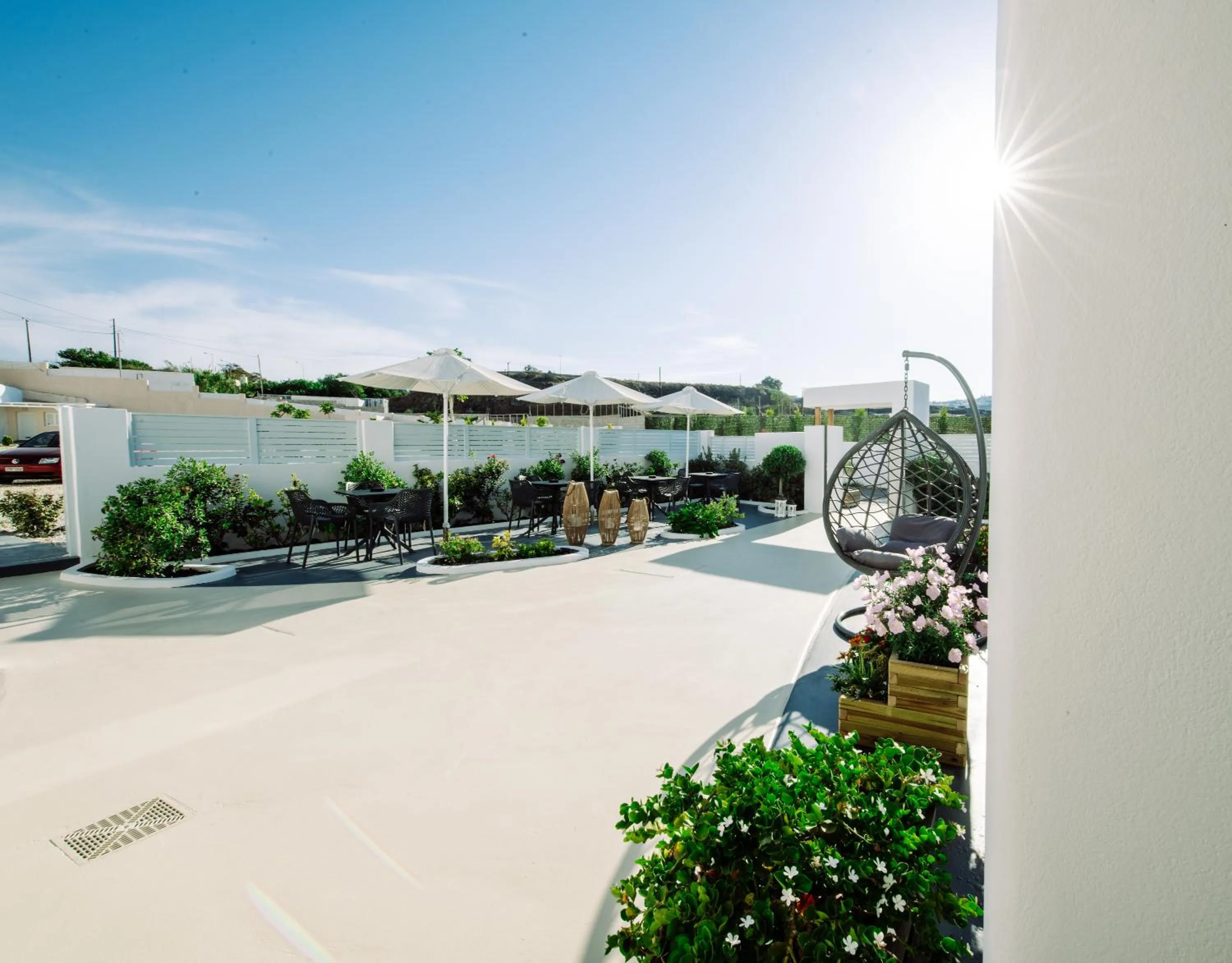Balcony/Terrace in Santoterra Antigua Suites