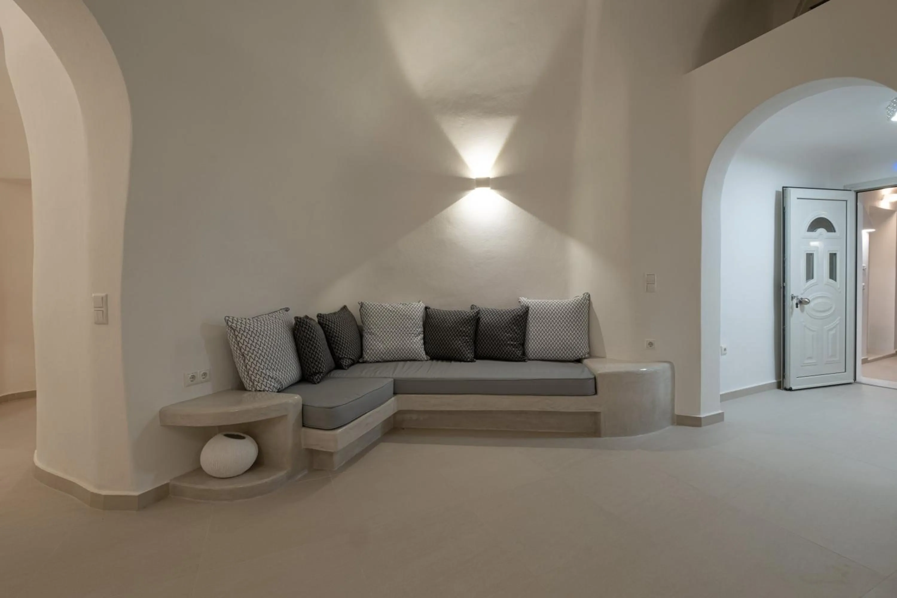 Living room in Santoterra Antigua Suites