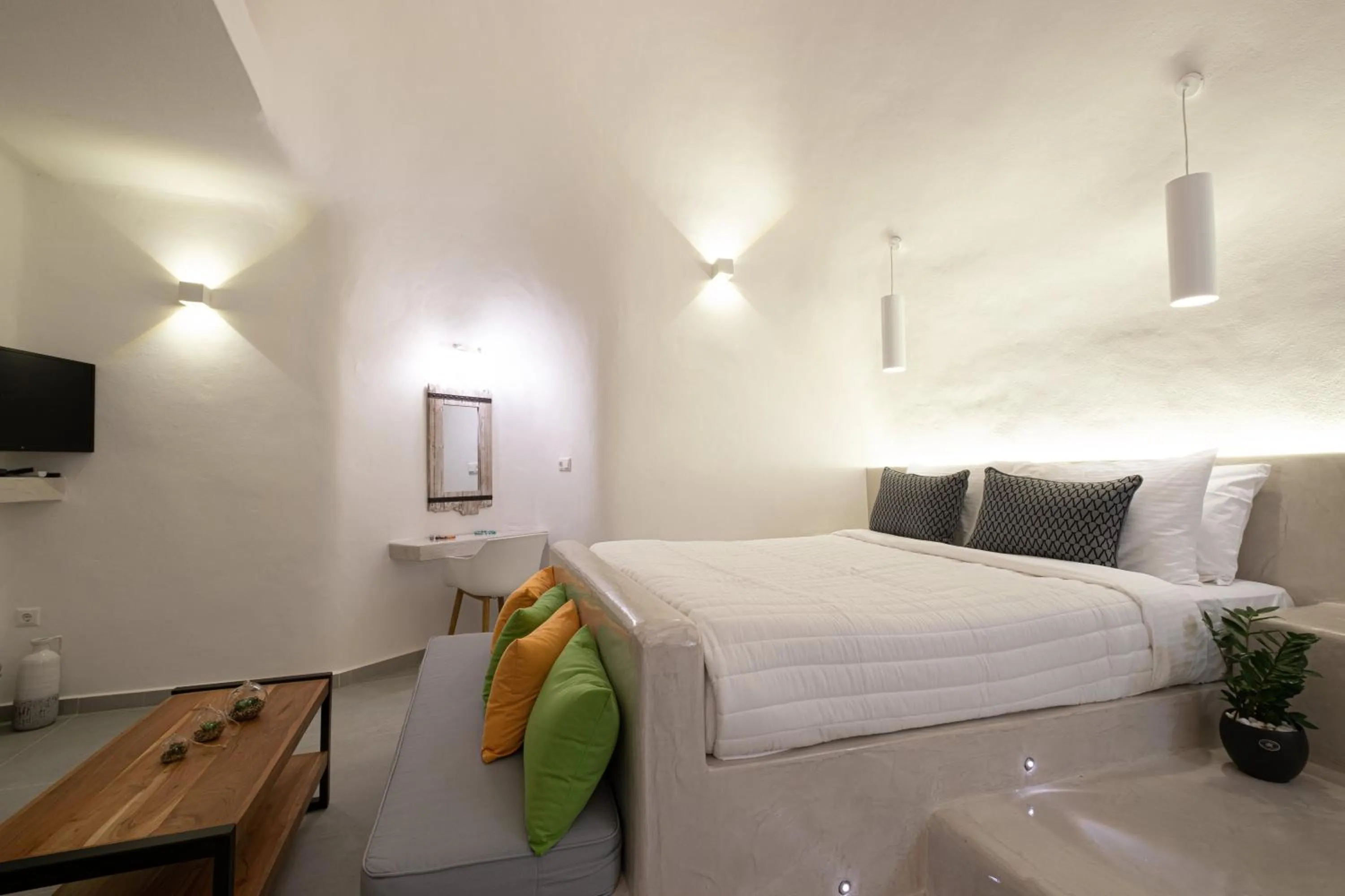 Bedroom, Bed in Santoterra Antigua Suites