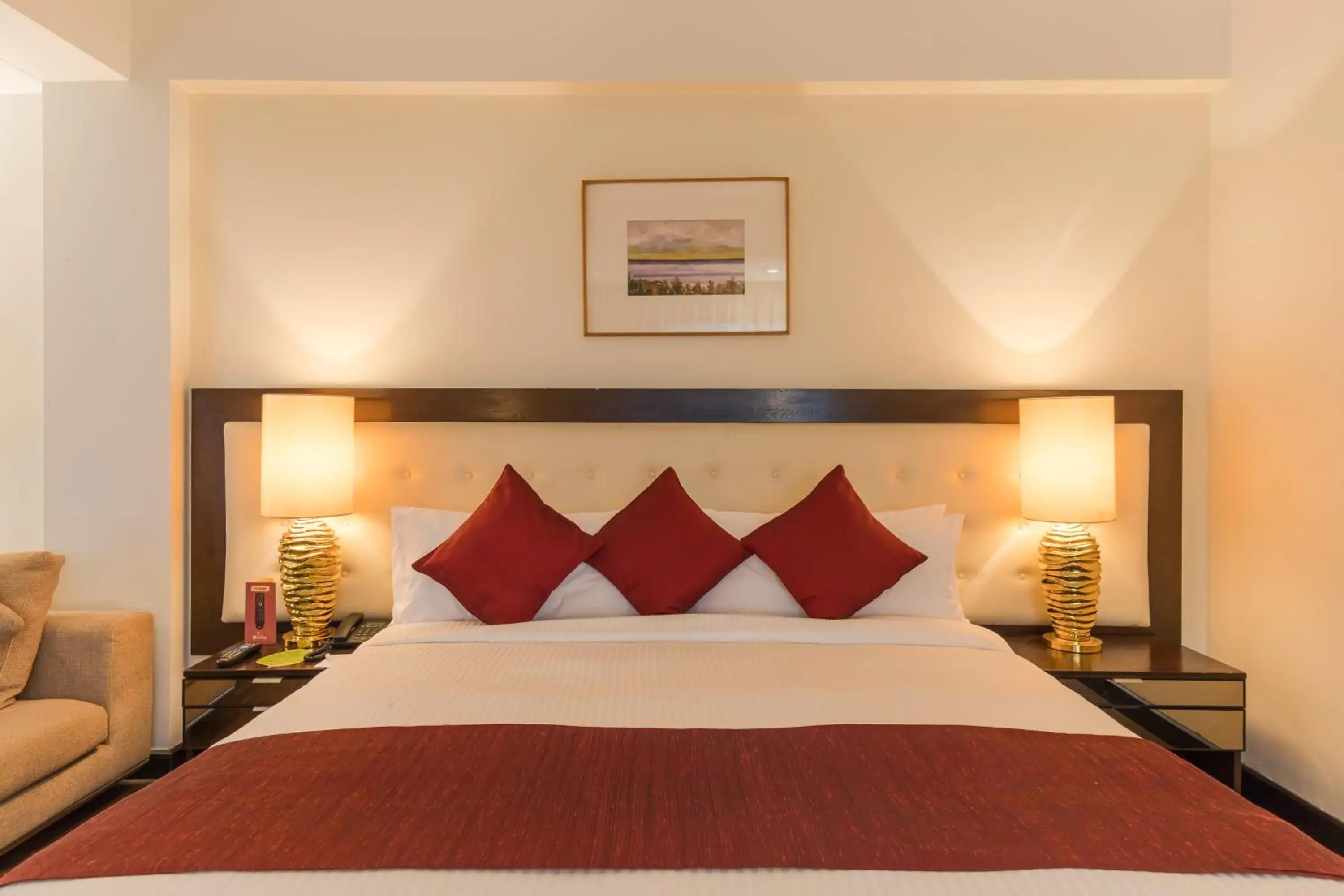 Bed in Hotel Himalaya Bed in Hotel Himalaya