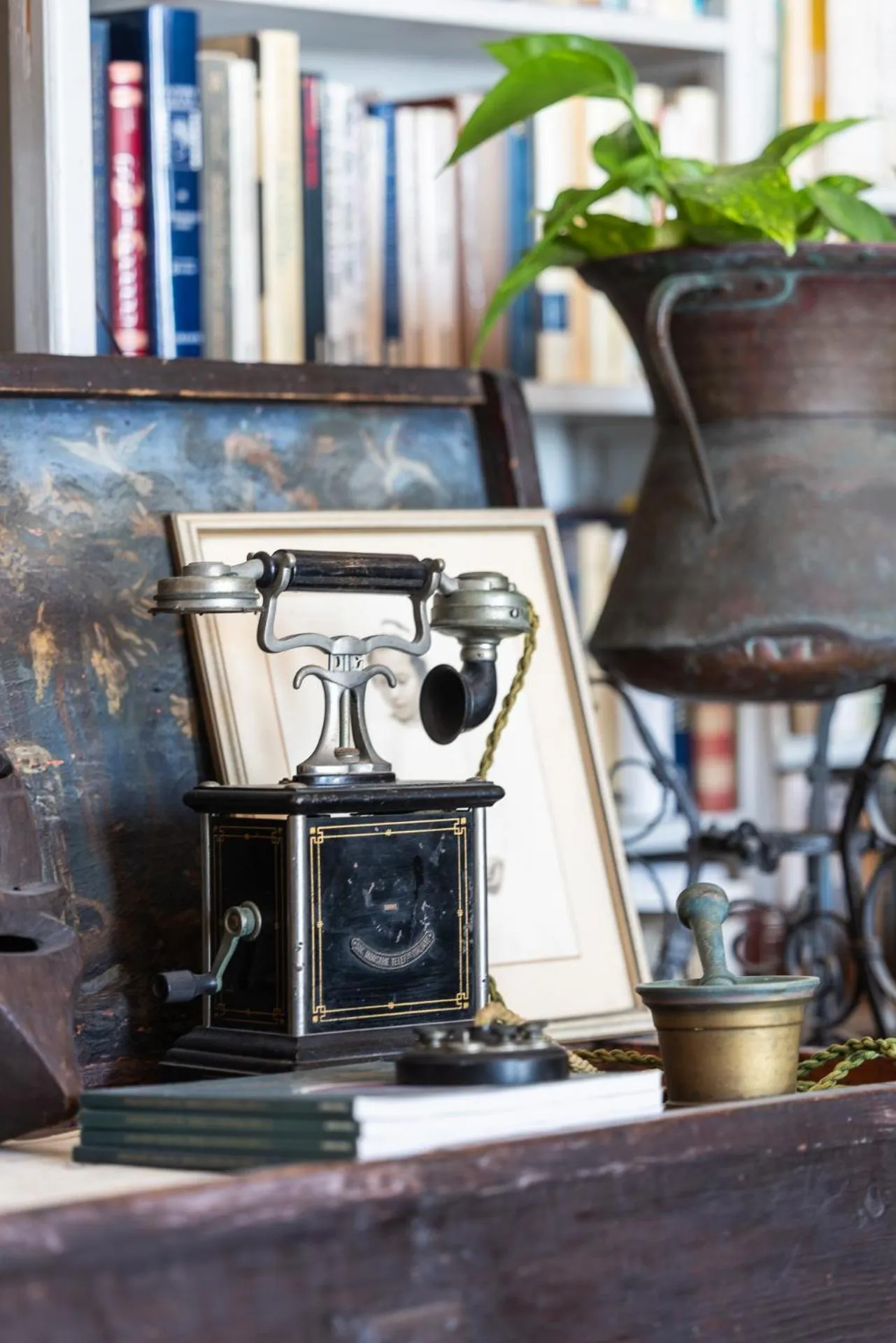 Library in Casa d'artista - Camere in residenza di Charme