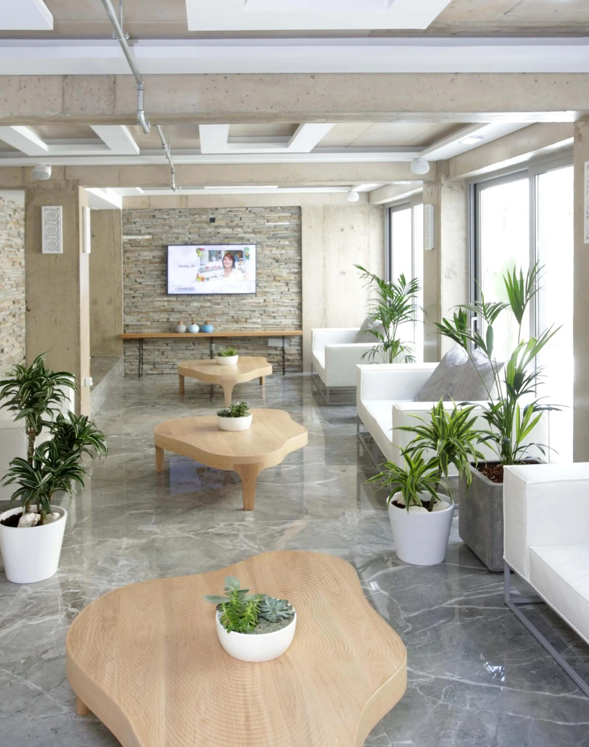 Seating area in Glaros Royal Beach Hotel