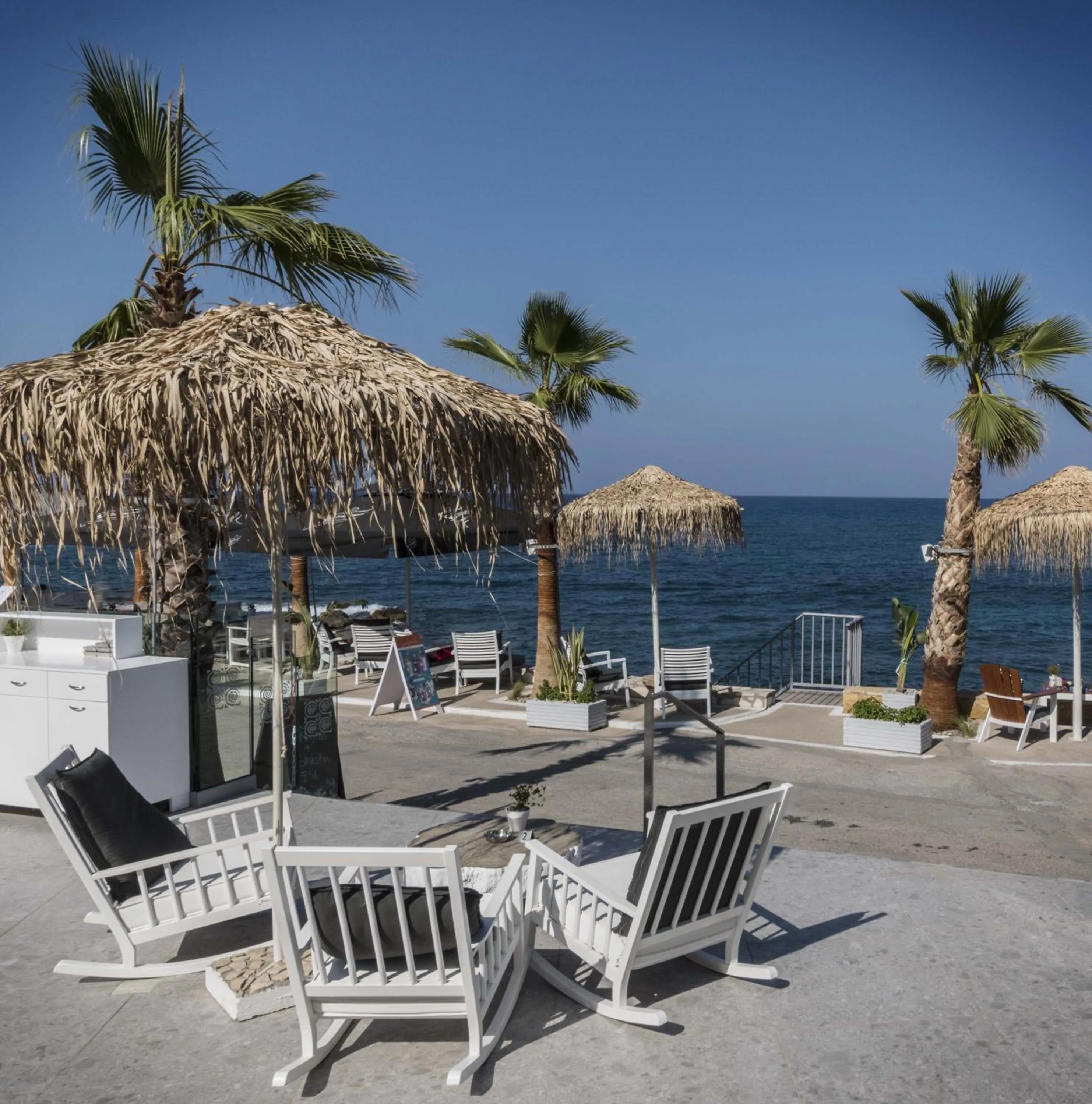 Balcony/Terrace in Glaros Royal Beach Hotel