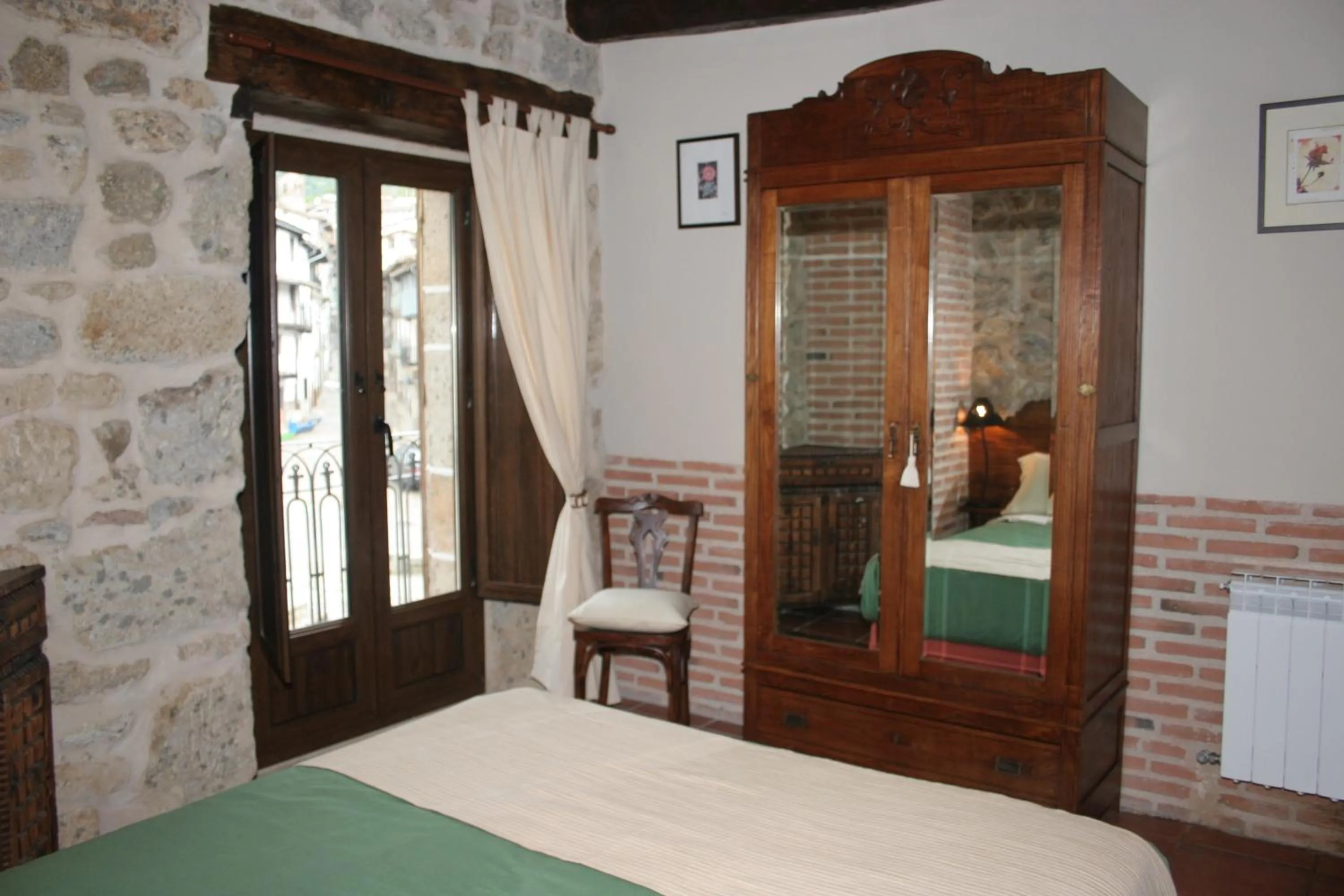 Bedroom, Bed in Posada Puerta Grande