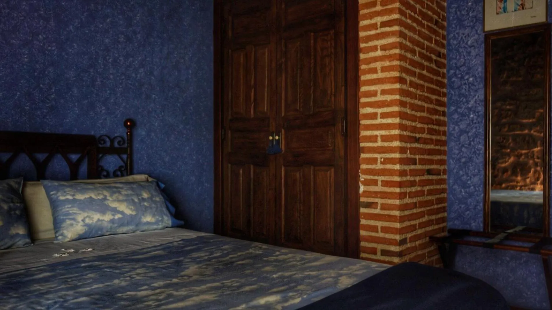Bed in Posada Puerta Grande