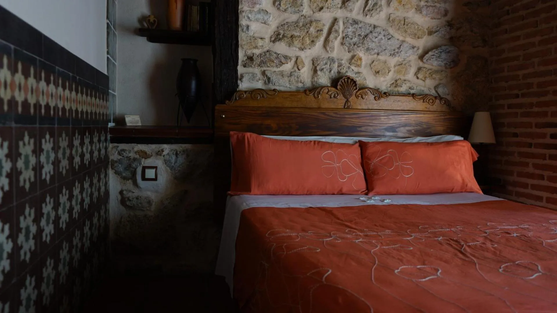 Bed in Posada Puerta Grande